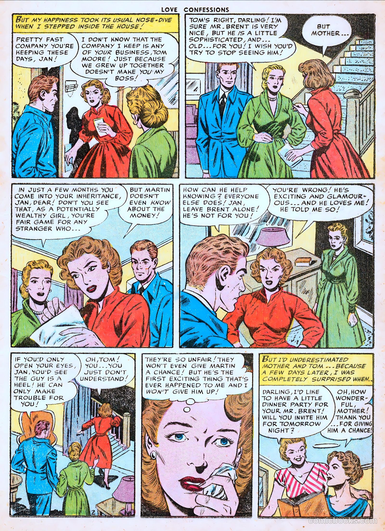 Love Confessions #49 (1956) — page 13 of 36