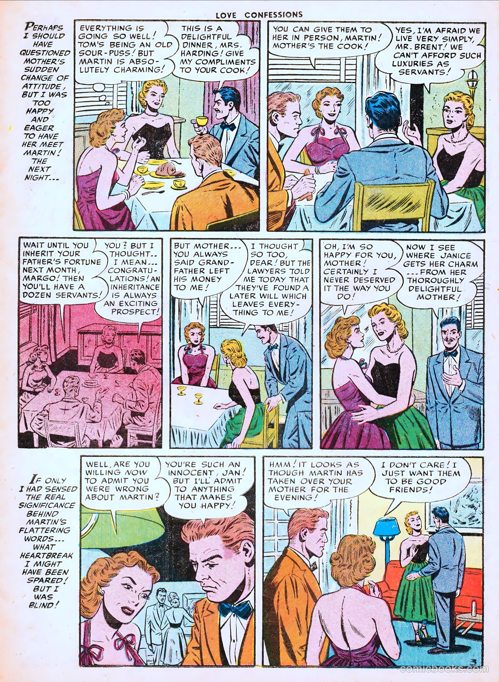 Love Confessions #49 (1956) — page 14 of 36