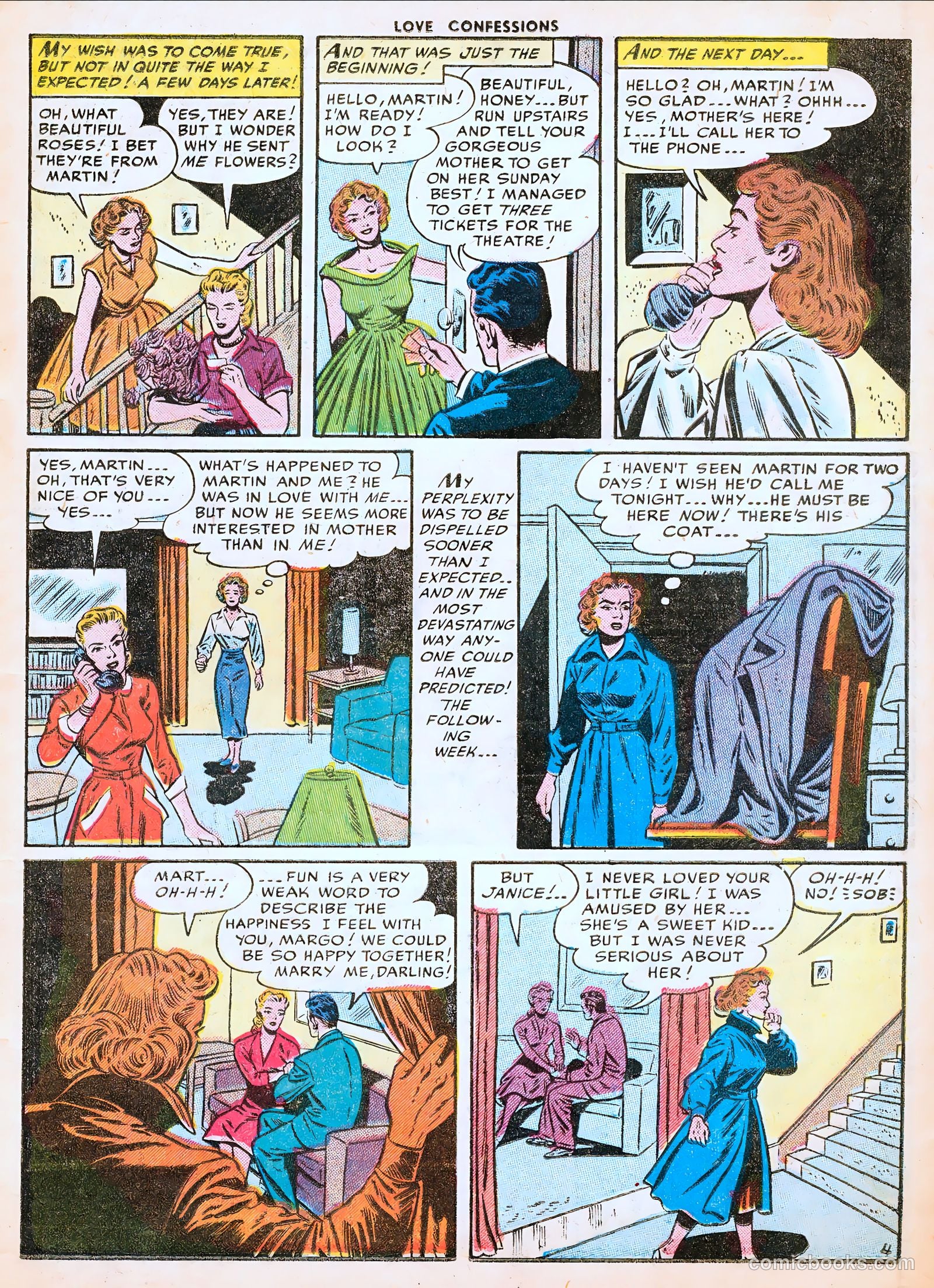 Love Confessions #49 (1956) — page 15 of 36