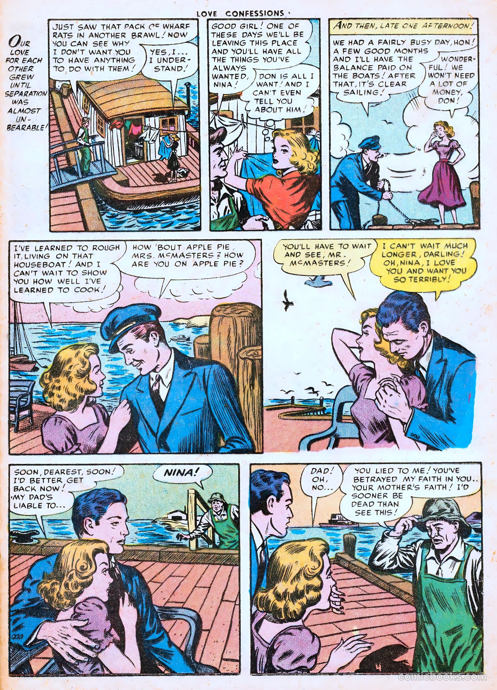 Love Confessions #49 (1956) — page 21 of 36