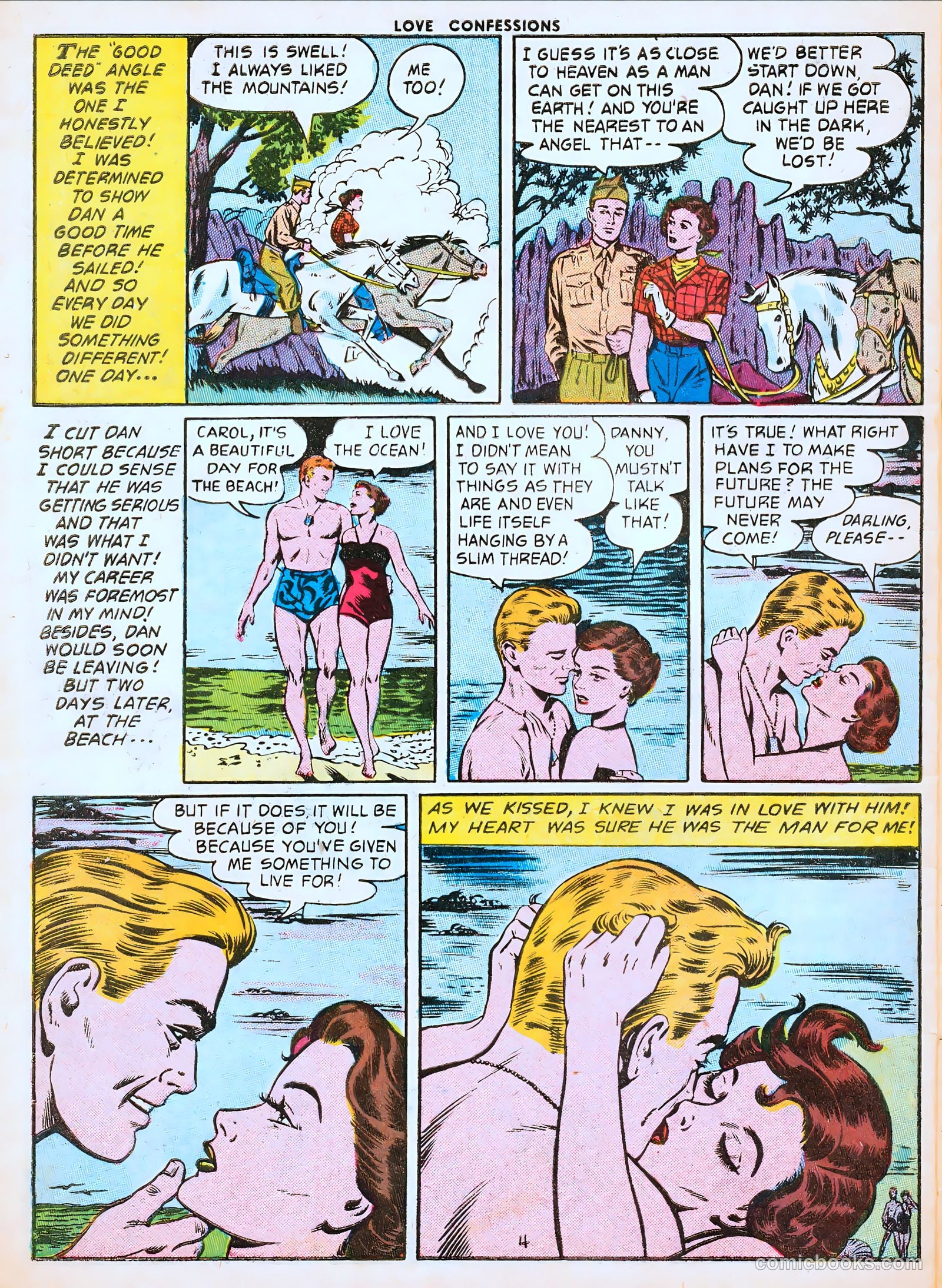 Love Confessions #49 (1956) — page 30 of 36