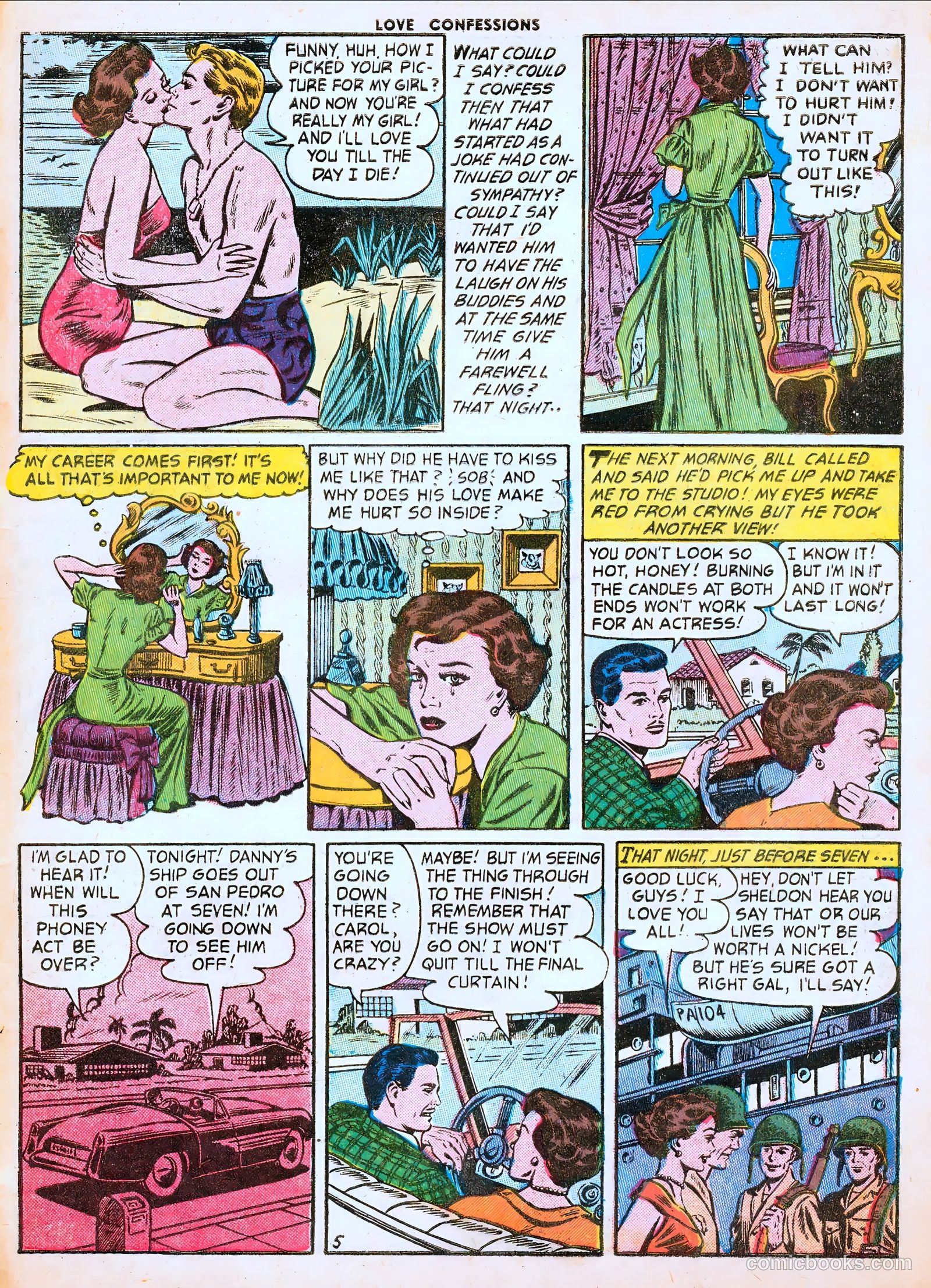 Love Confessions #49 (1956) — page 31 of 36