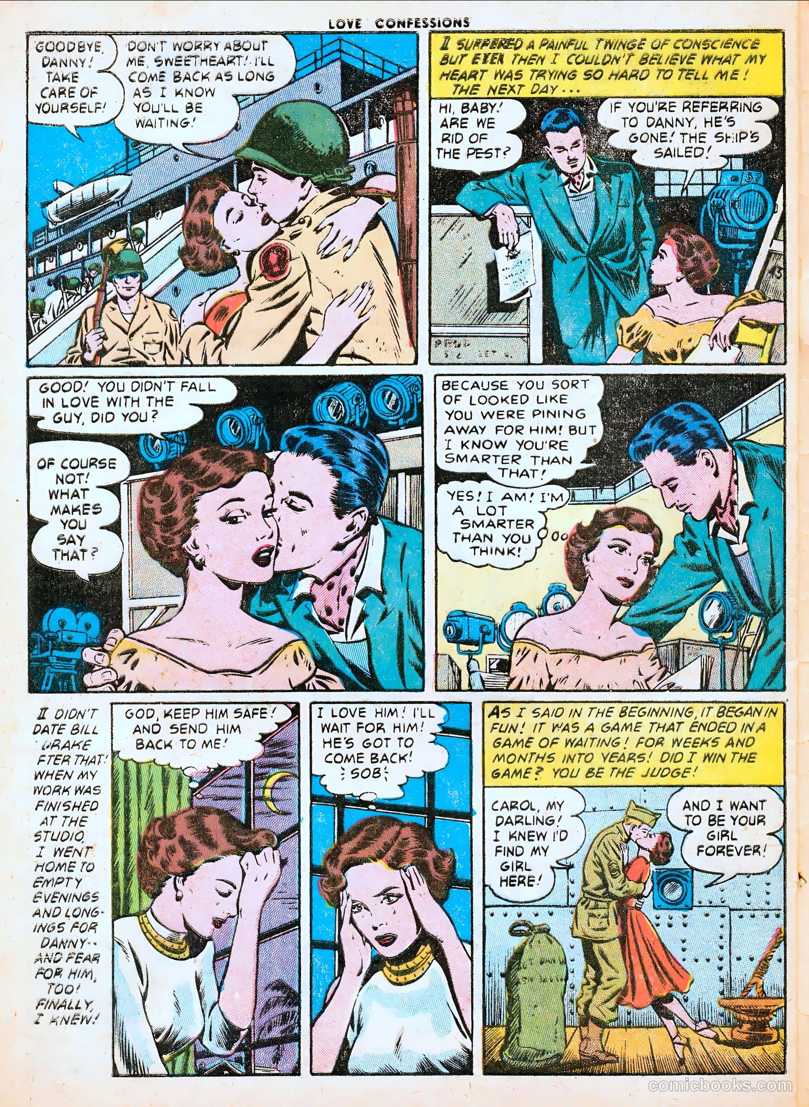 Love Confessions #49 (1956) — page 32 of 36