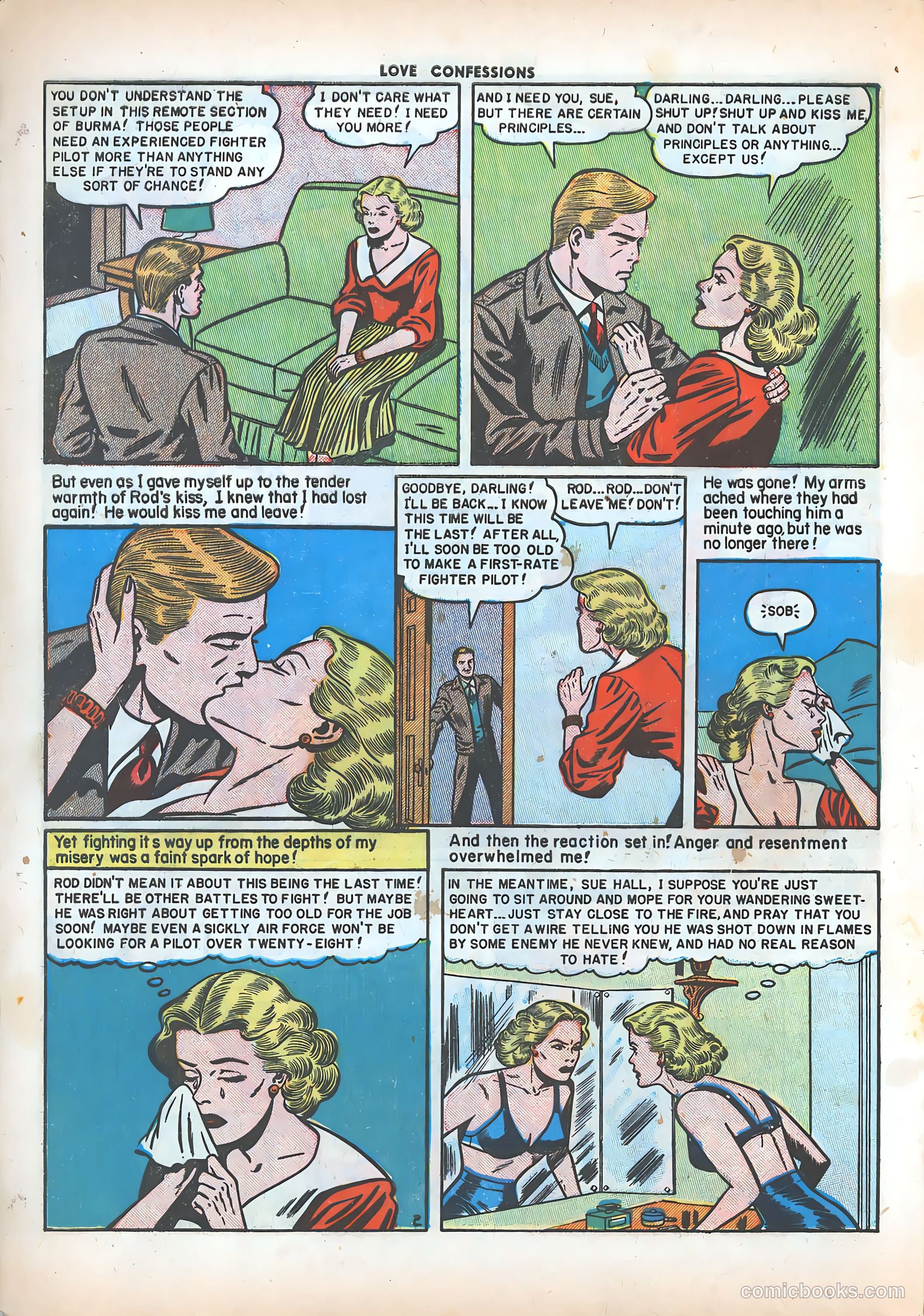 Love Confessions #5 (1950) — page 4 of 36