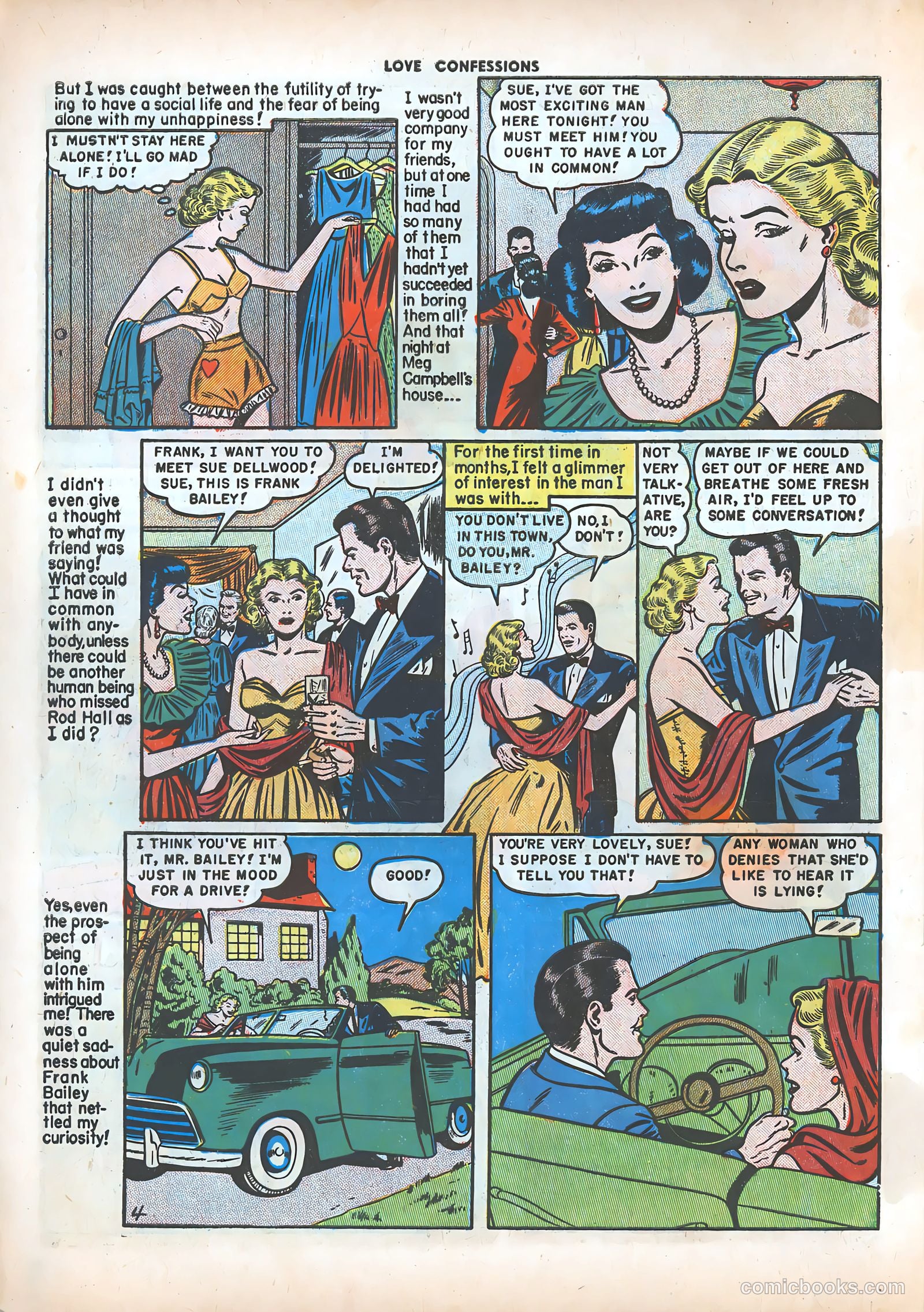 Love Confessions #5 (1950) — page 6 of 36