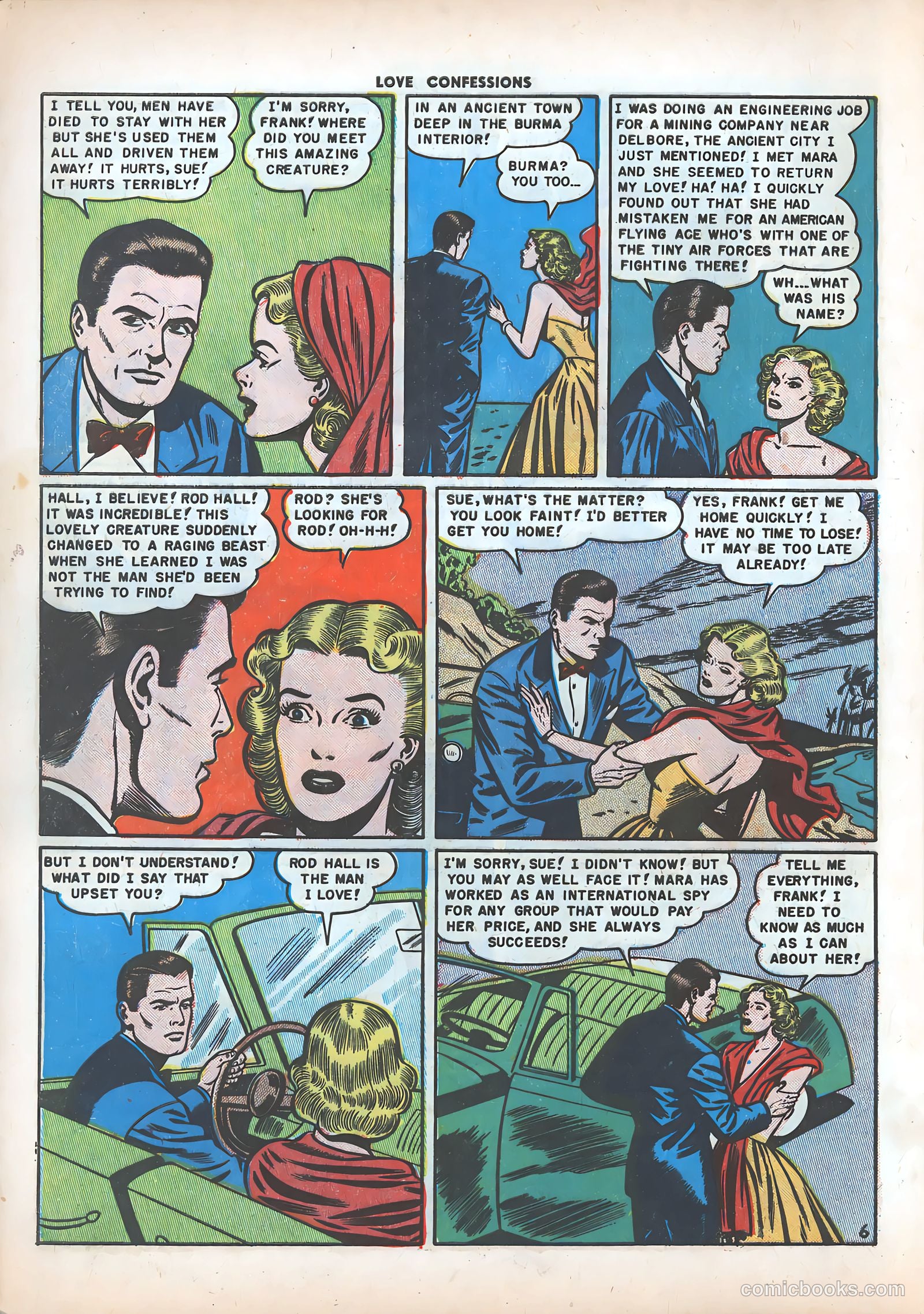 Love Confessions #5 (1950) — page 8 of 36