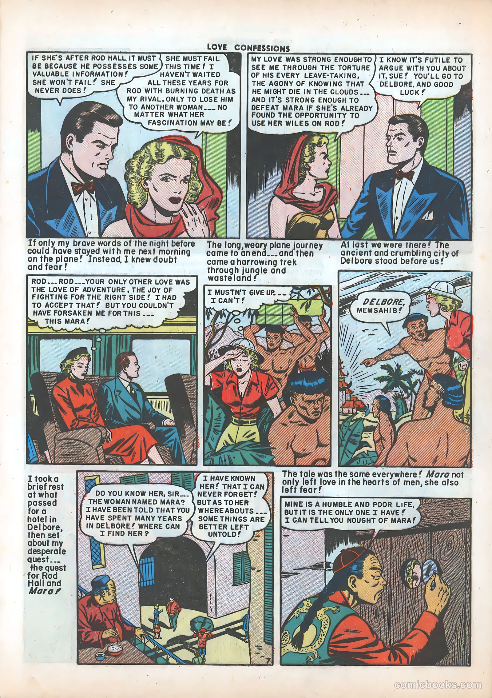 Love Confessions #5 (1950) — page 9 of 36