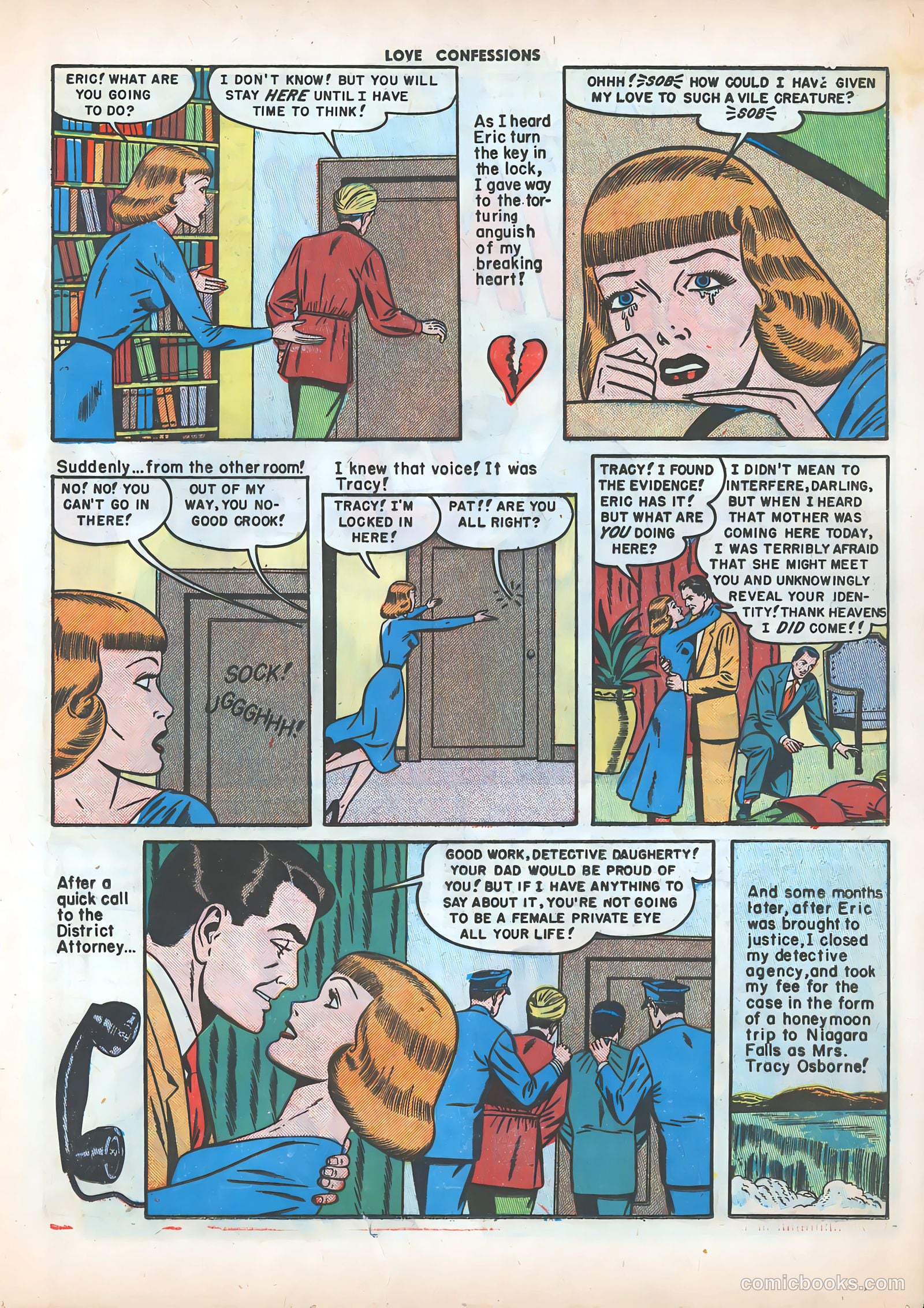 Love Confessions #5 (1950) — page 17 of 36