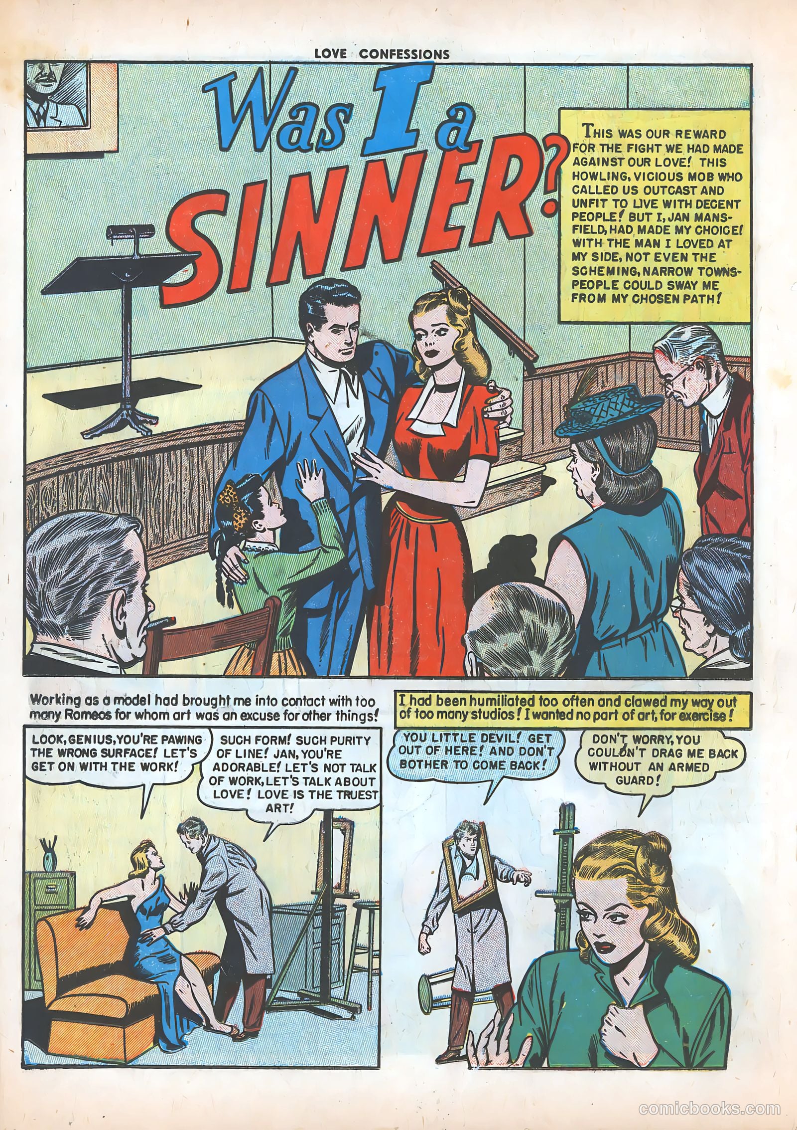 Love Confessions #5 (1950) — page 18 of 36
