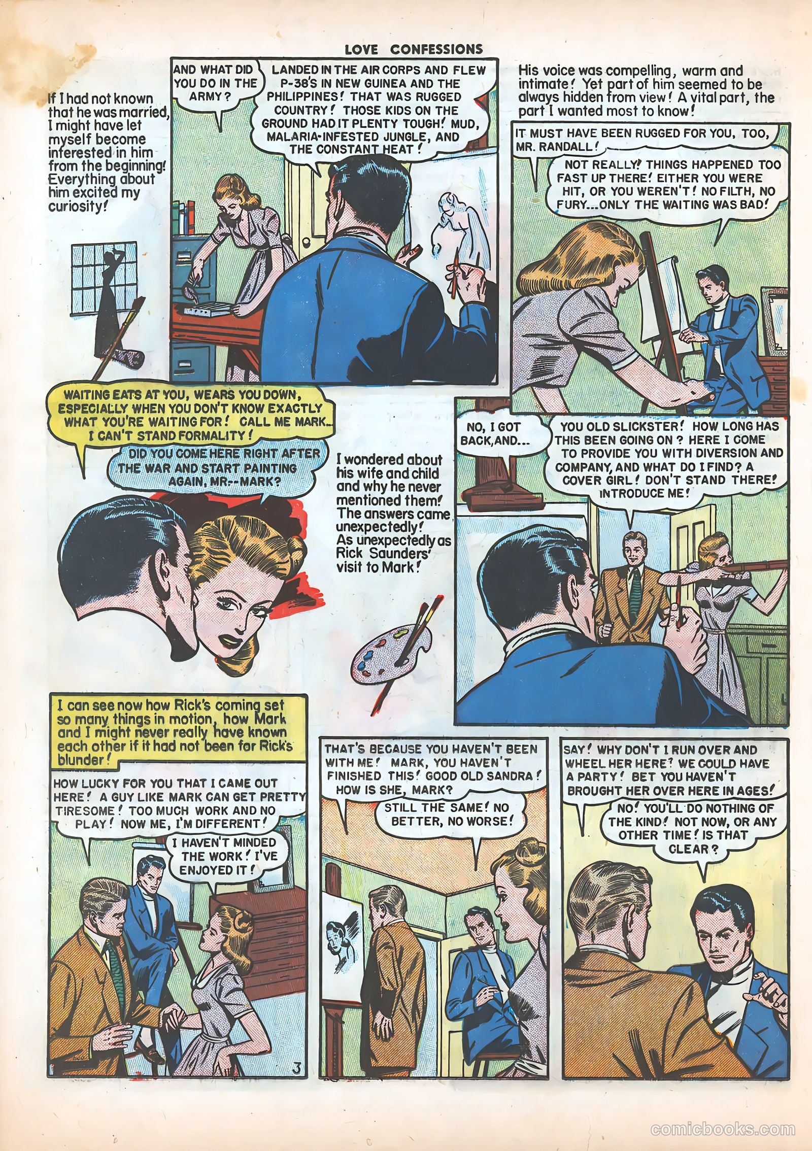 Love Confessions #5 (1950) — page 20 of 36