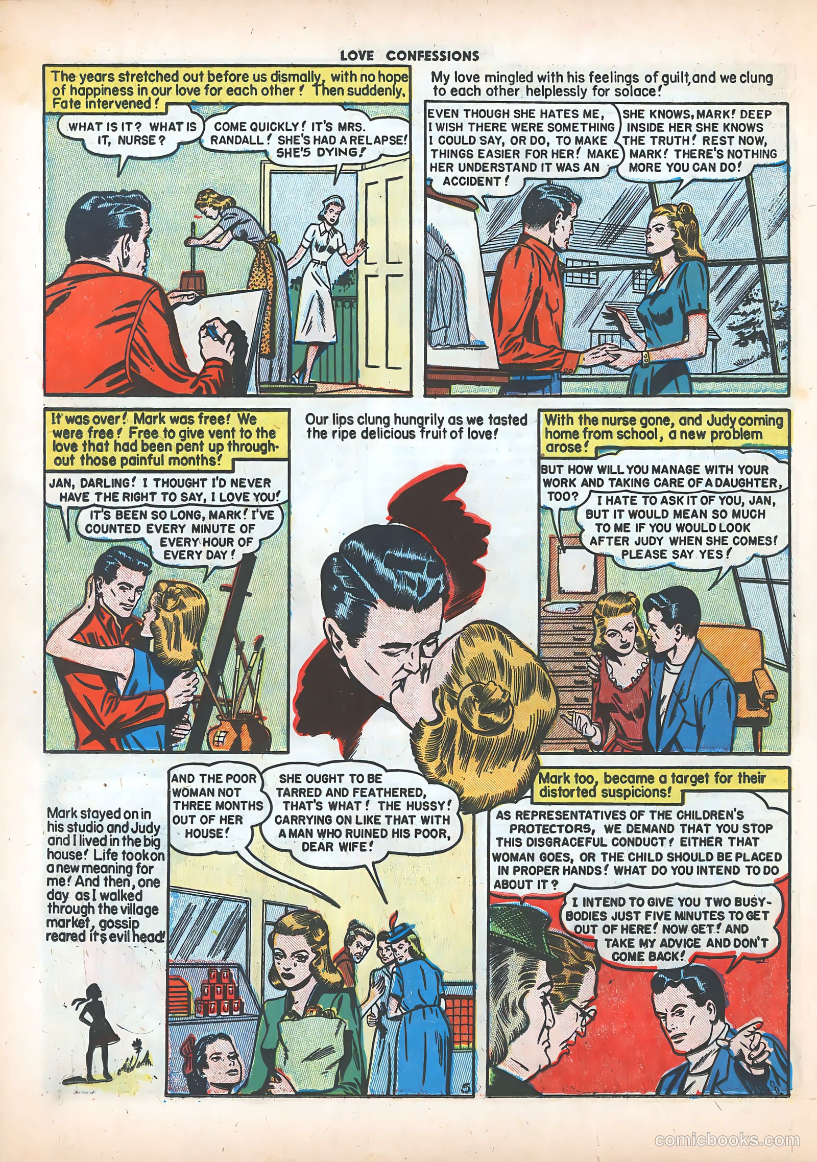 Love Confessions #5 (1950) — page 22 of 36