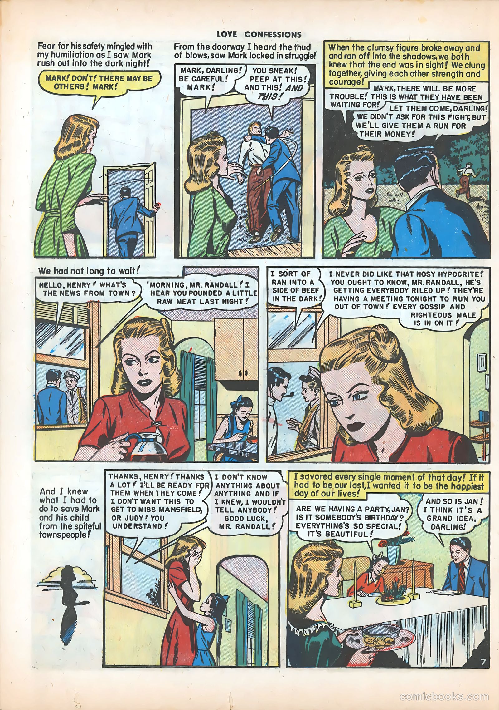 Love Confessions #5 (1950) — page 24 of 36