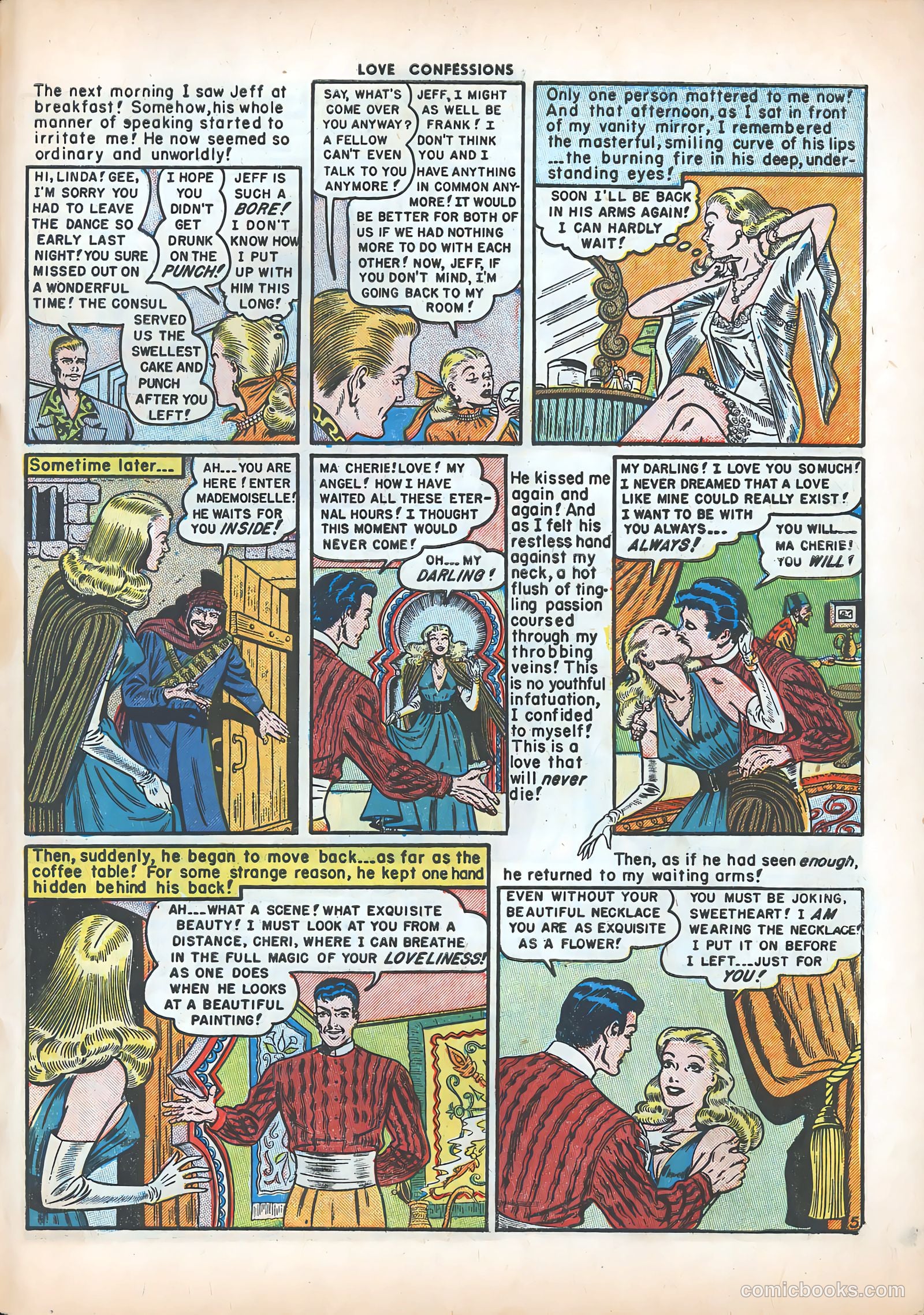 Love Confessions #5 (1950) — page 31 of 36