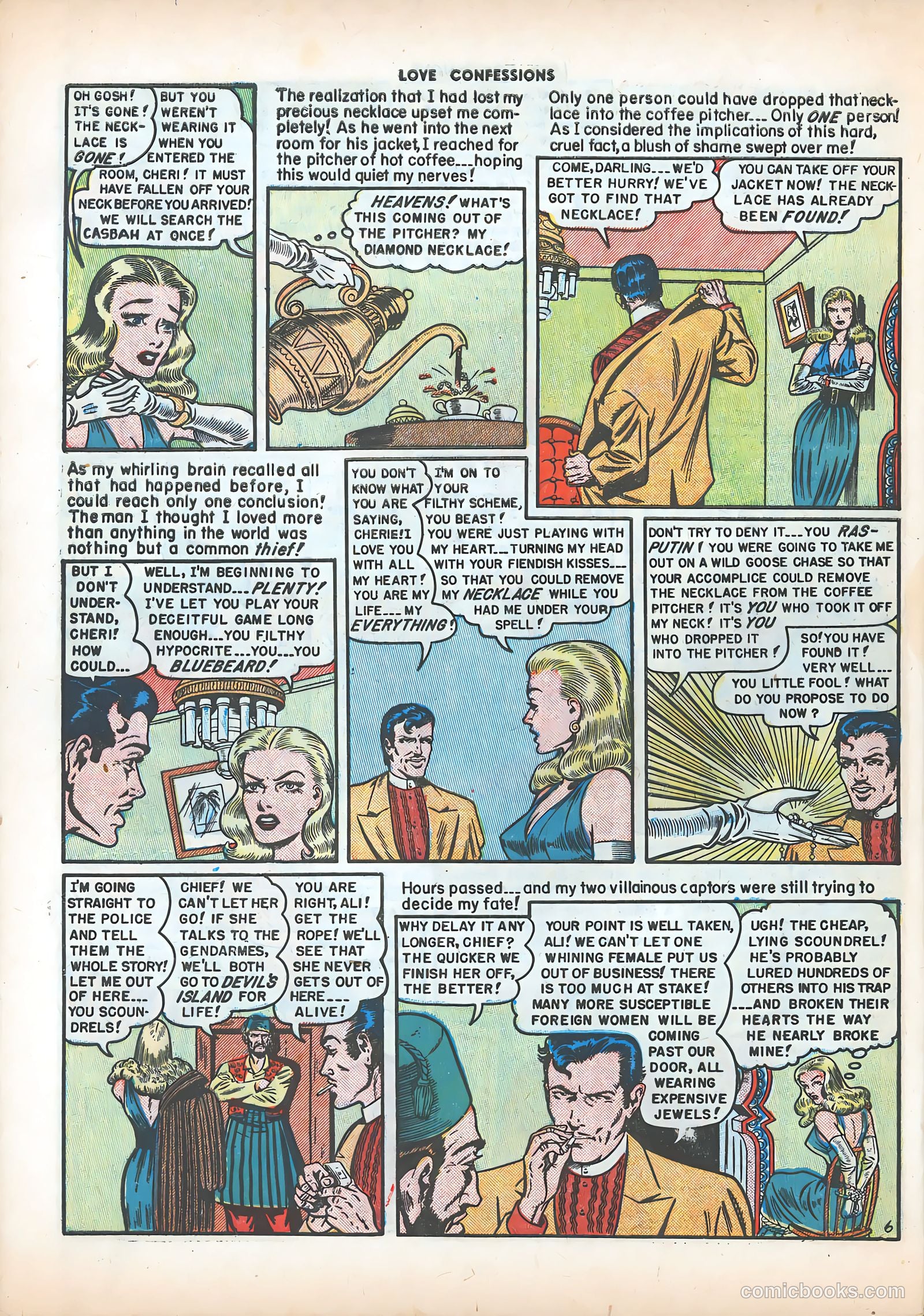 Love Confessions #5 (1950) — page 32 of 36