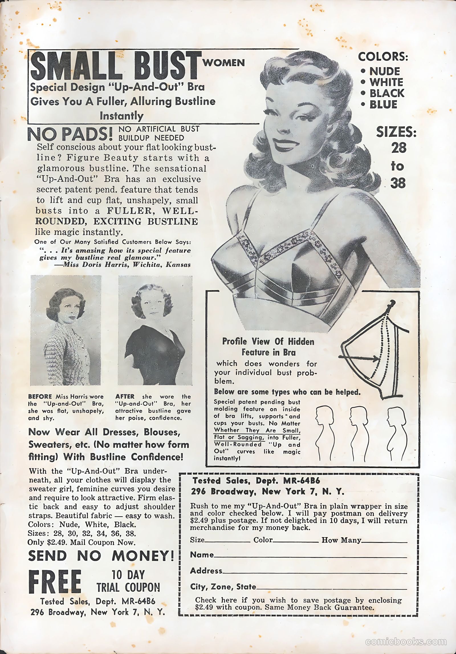 Love Confessions #5 (1950) — page 35 of 36