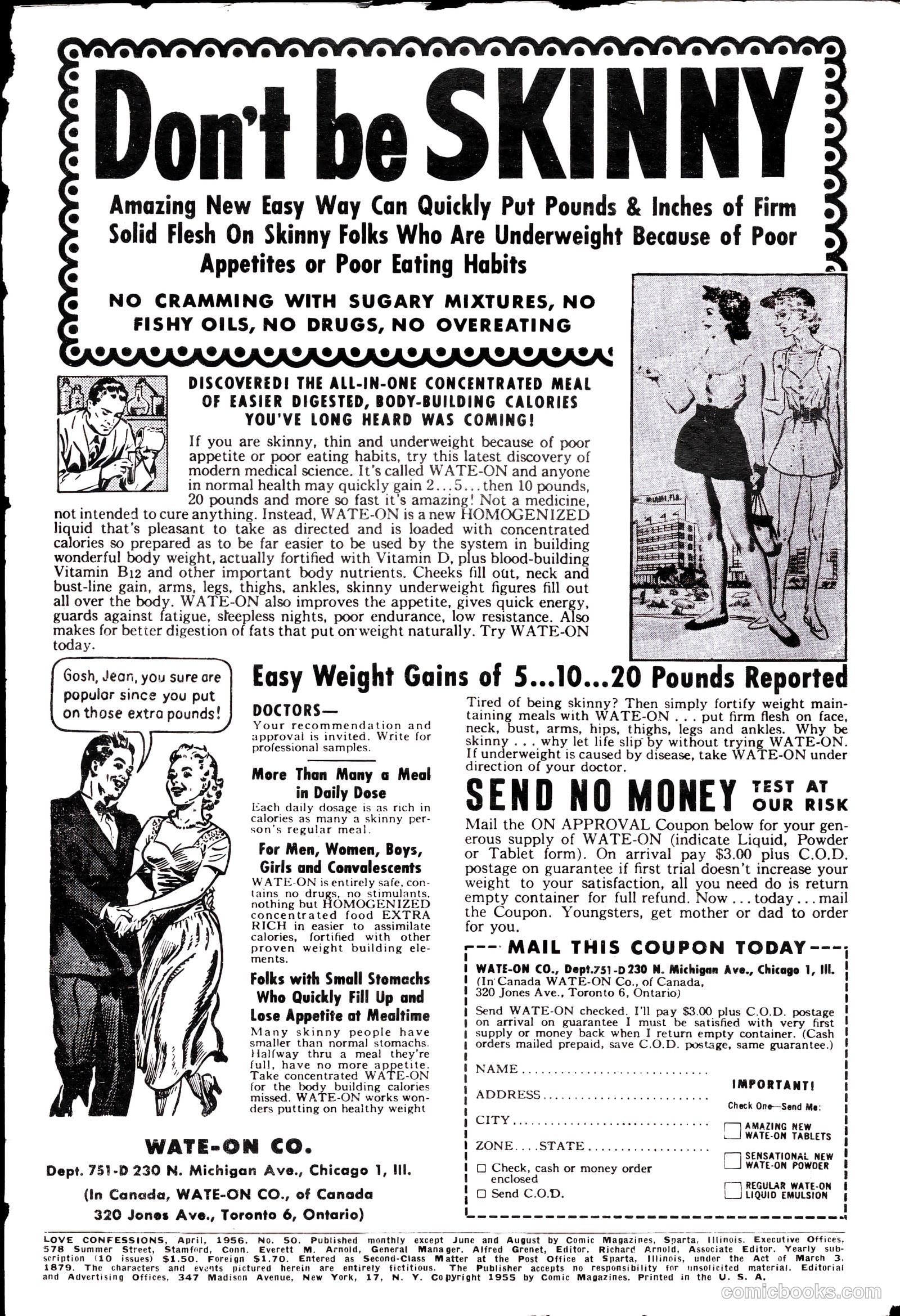 Love Confessions #50 (1956) — page 2 of 36