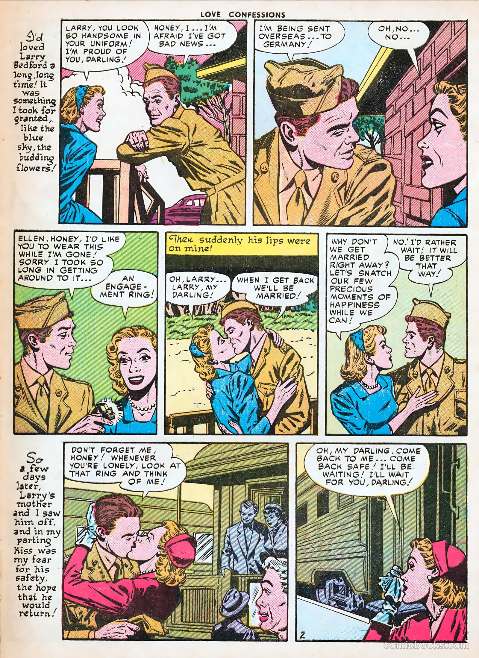 Love Confessions #50 (1956) — page 4 of 36