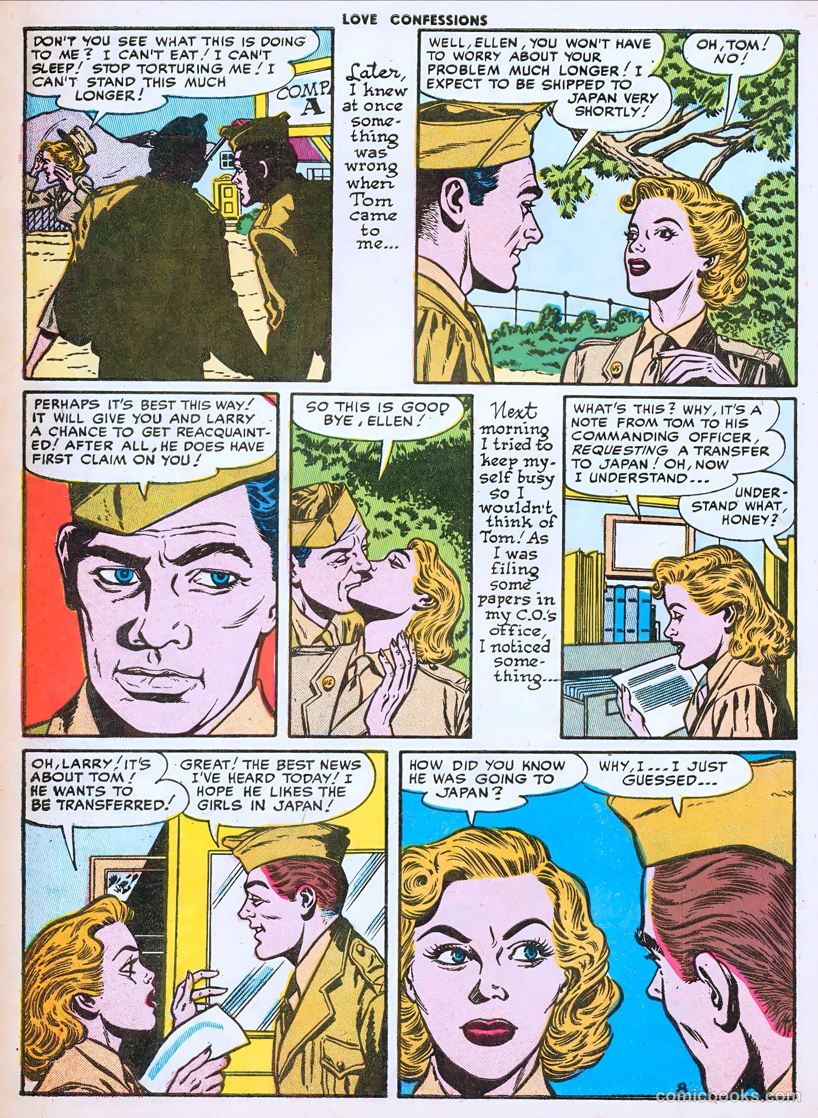 Love Confessions #50 (1956) — page 10 of 36
