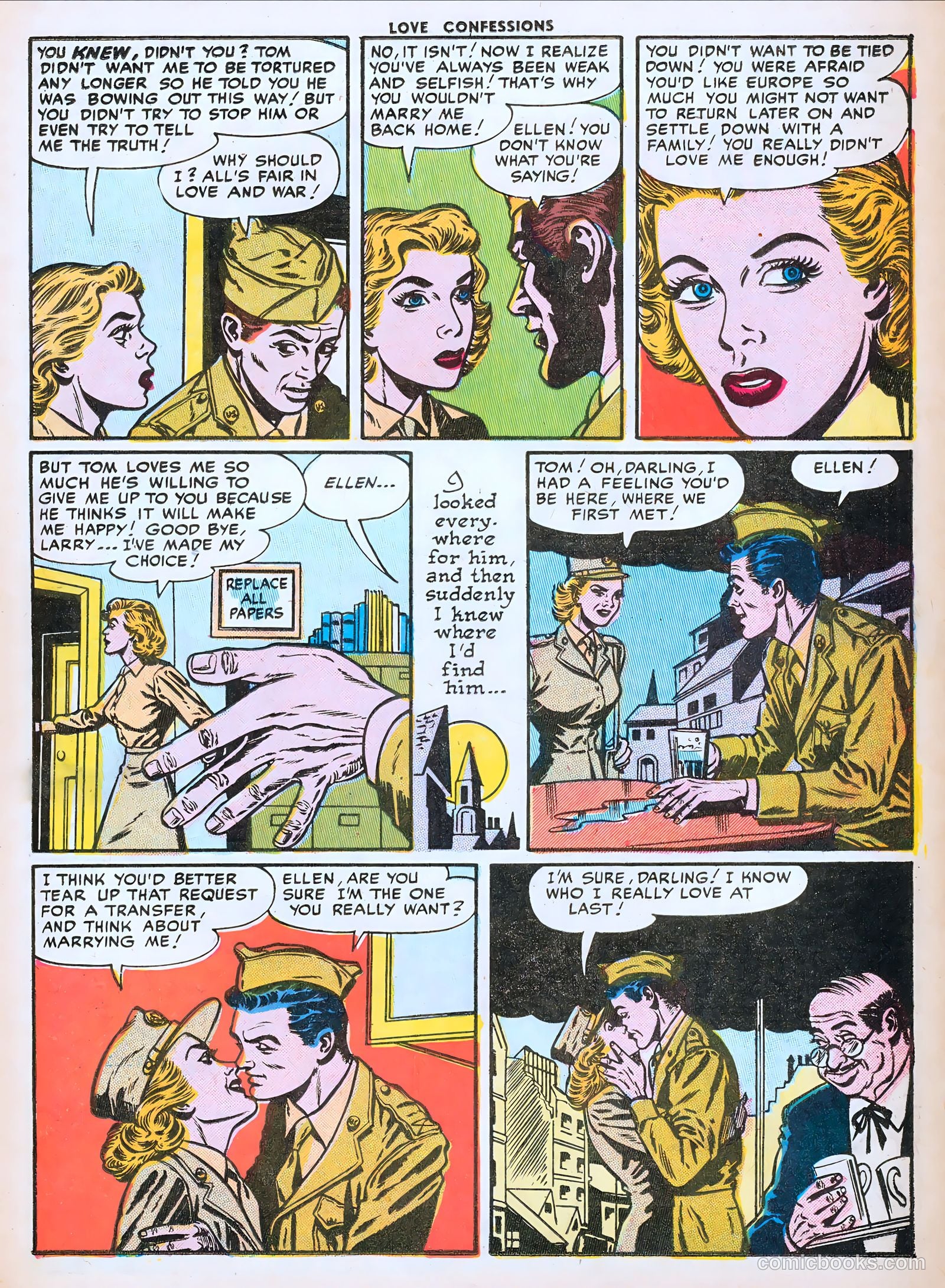 Love Confessions #50 (1956) — page 11 of 36