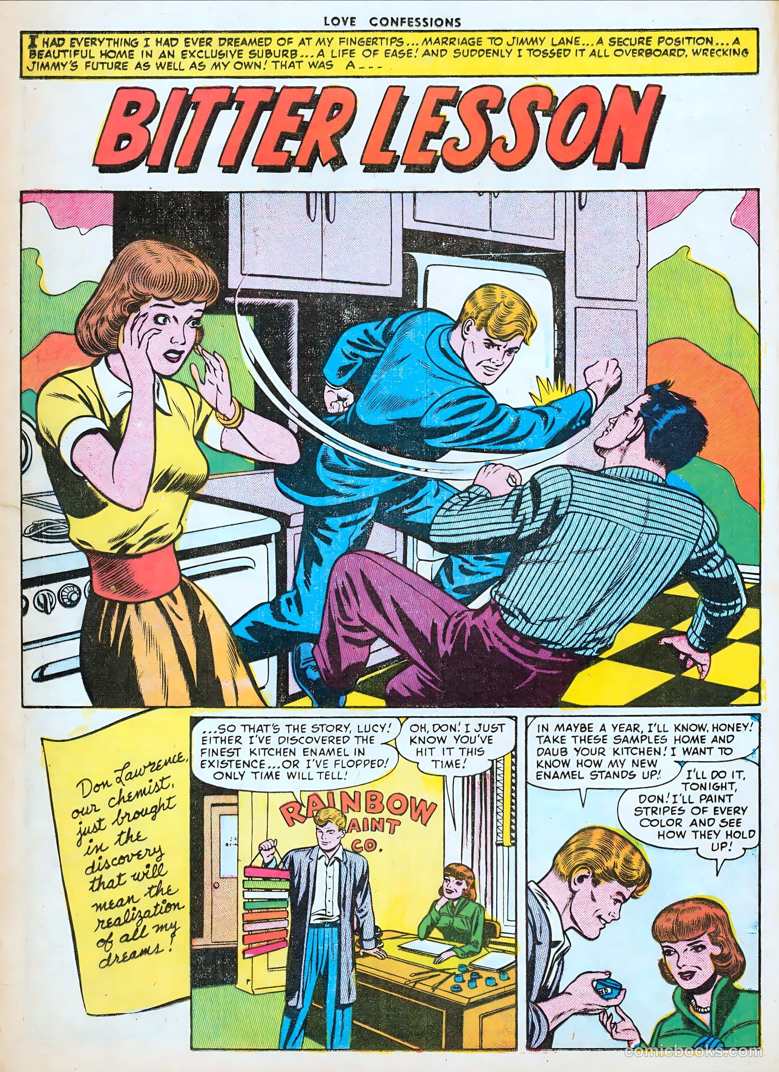 Love Confessions #50 (1956) — page 12 of 36