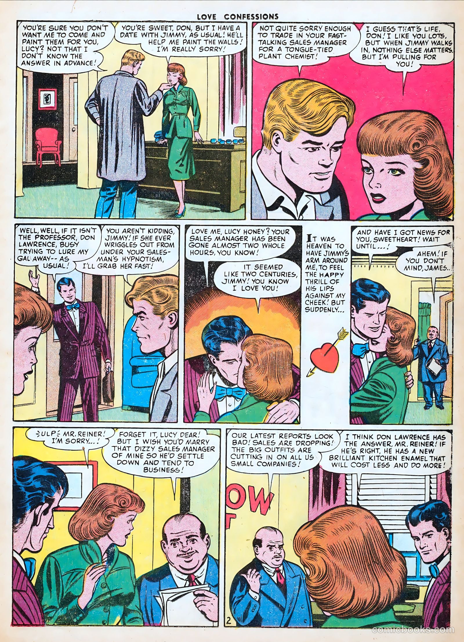Love Confessions #50 (1956) — page 13 of 36