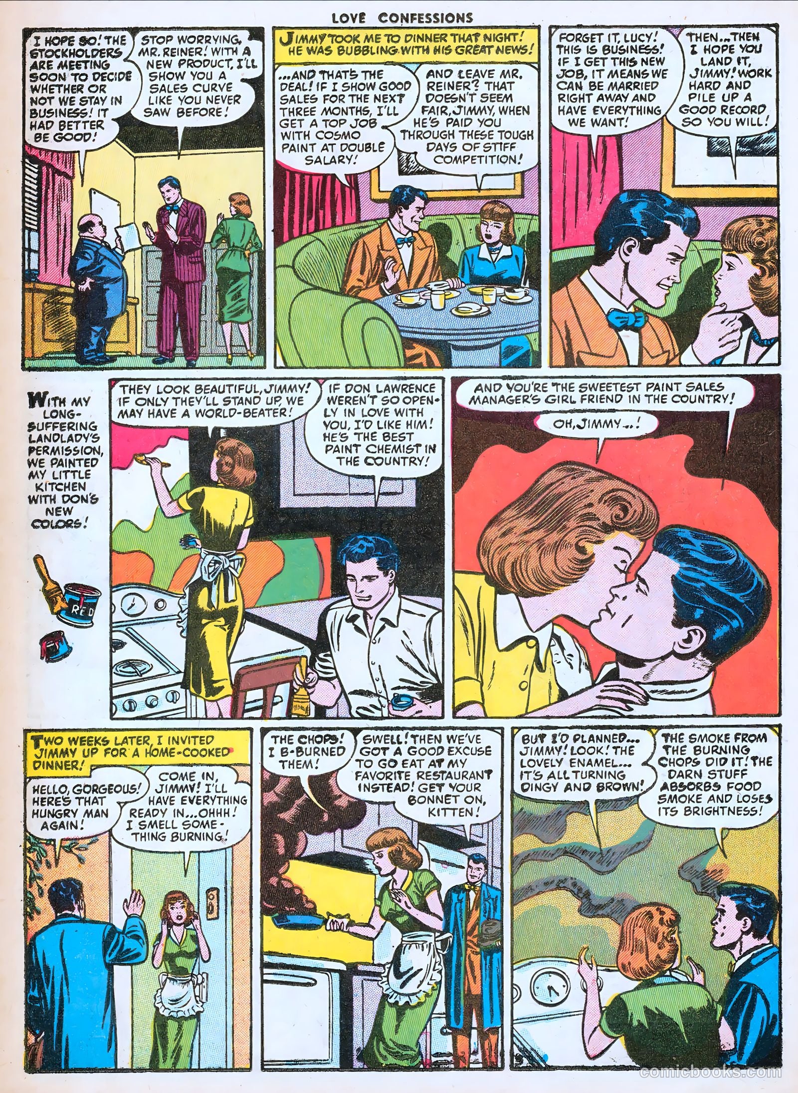 Love Confessions #50 (1956) — page 14 of 36