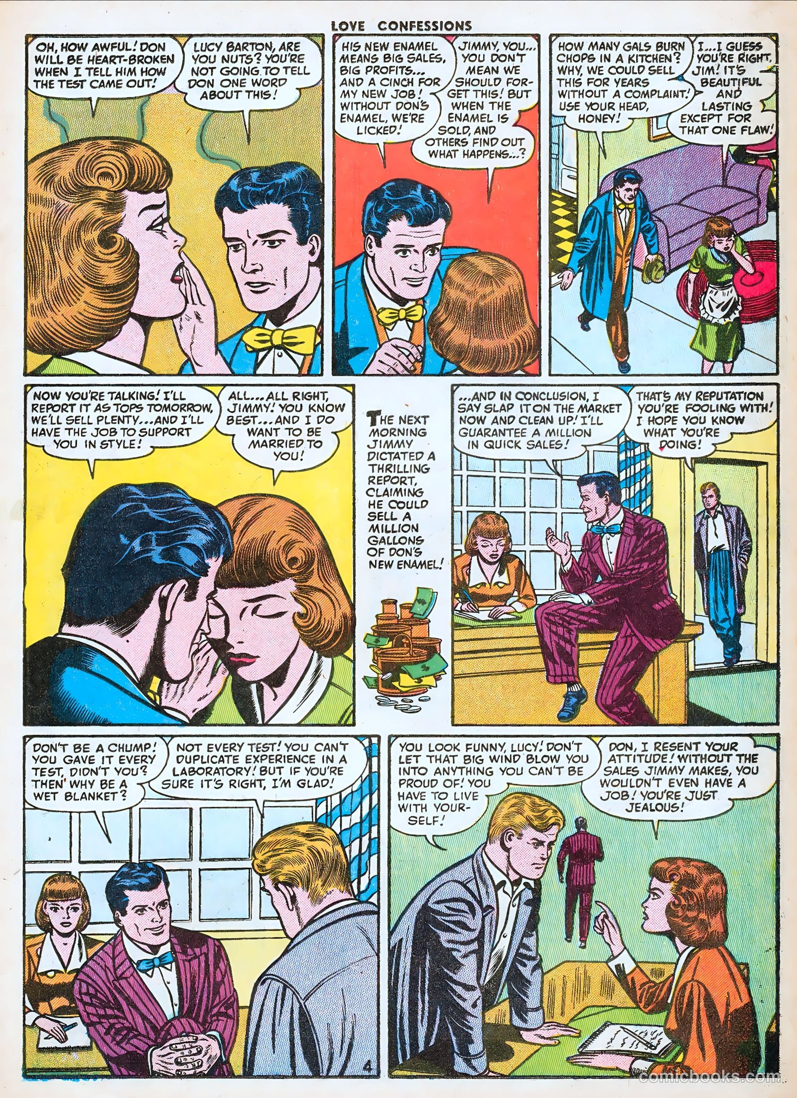 Love Confessions #50 (1956) — page 15 of 36