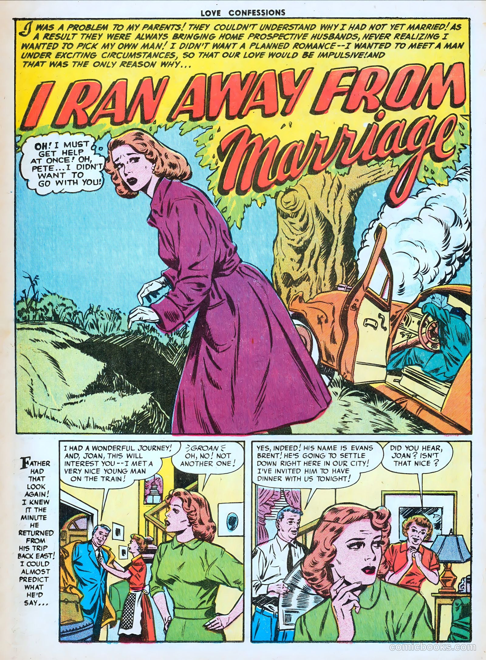 Love Confessions #50 (1956) — page 18 of 36