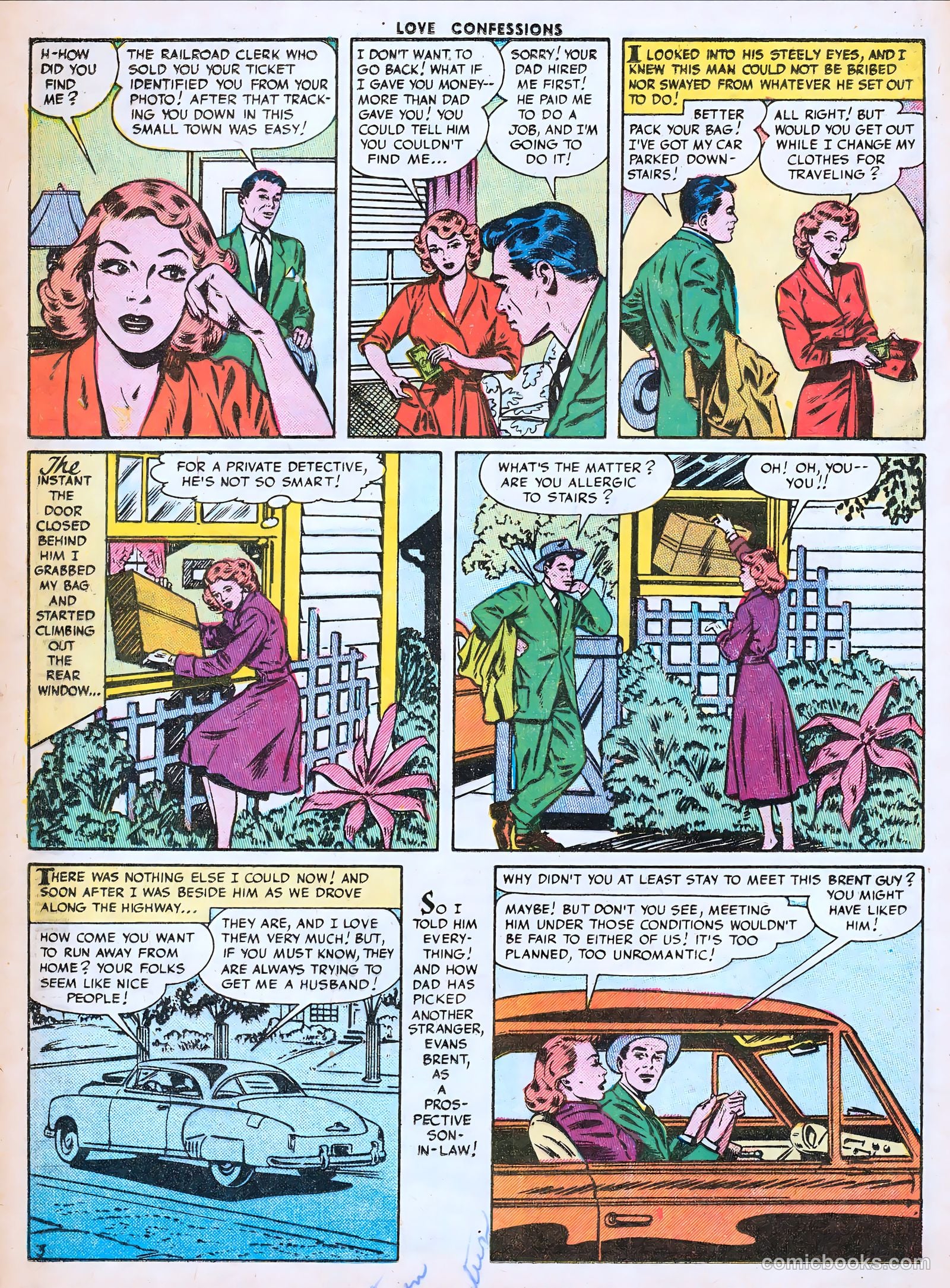 Love Confessions #50 (1956) — page 20 of 36