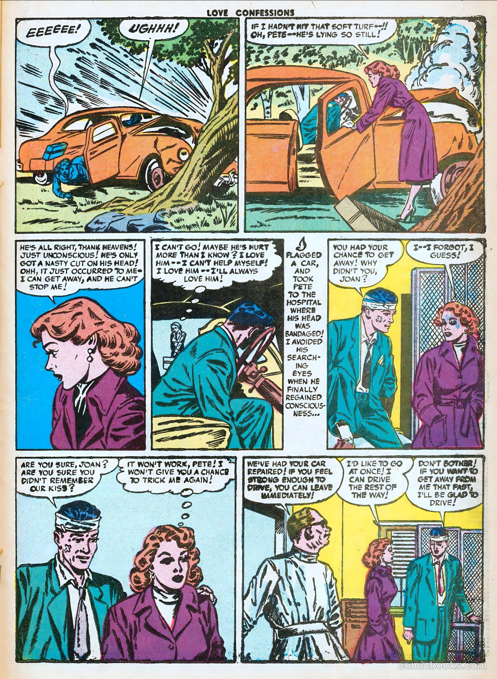 Love Confessions #50 (1956) — page 23 of 36
