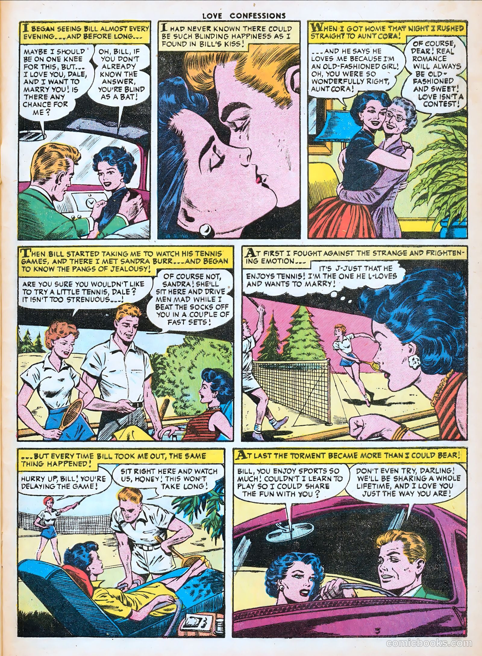 Love Confessions #50 (1956) — page 29 of 36