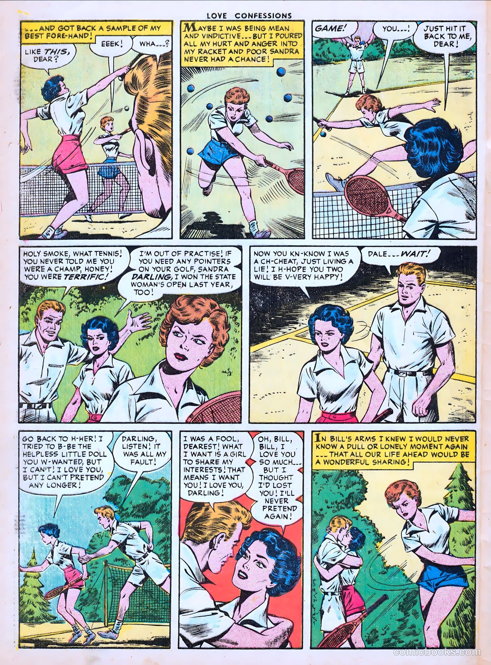Love Confessions #50 (1956) — page 32 of 36