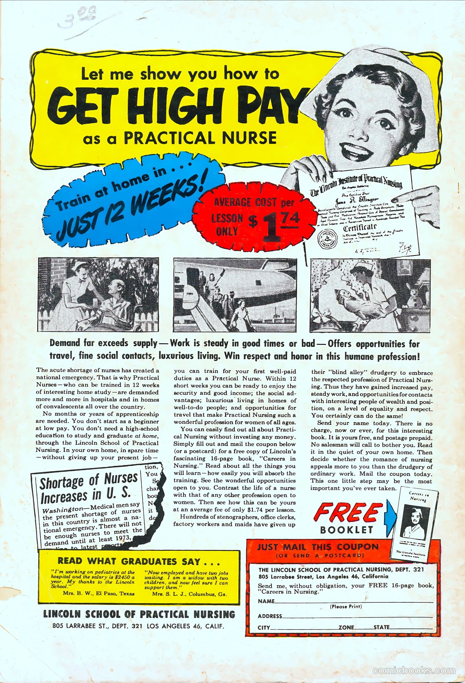 Love Confessions #50 (1956) — page 36 of 36