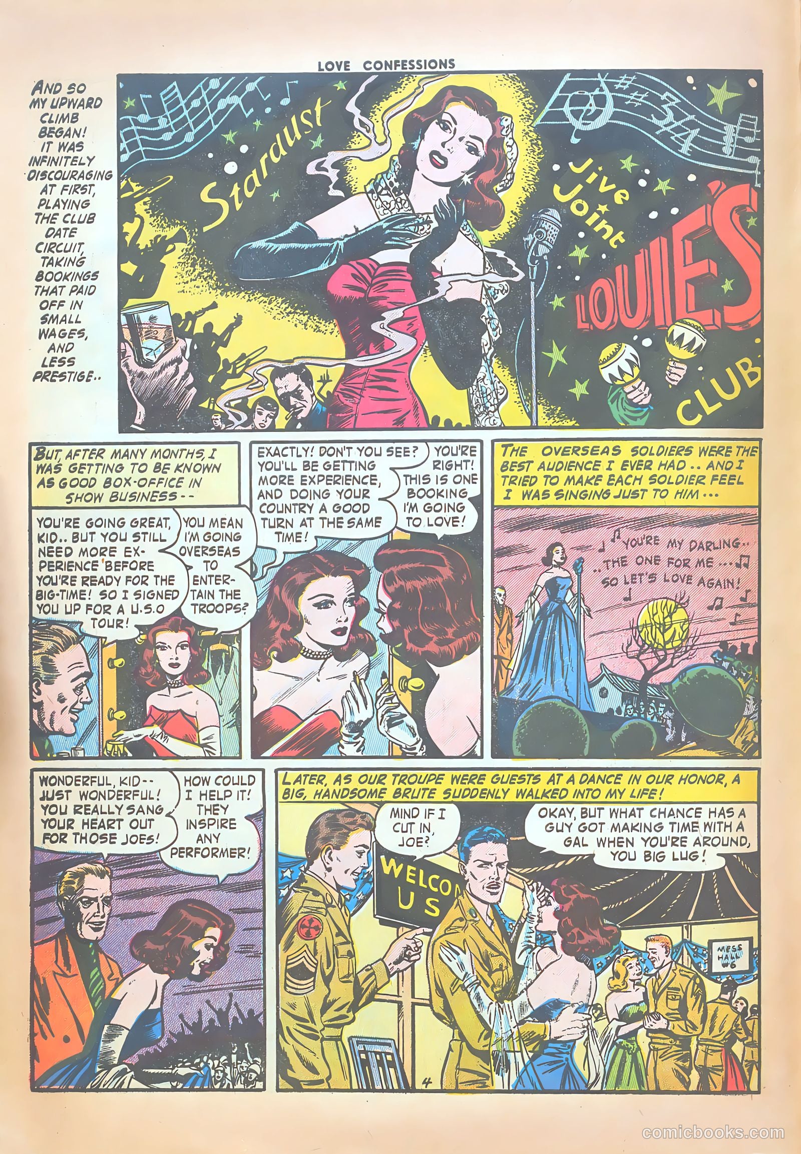 Love Confessions #51 (1956) — page 6 of 36