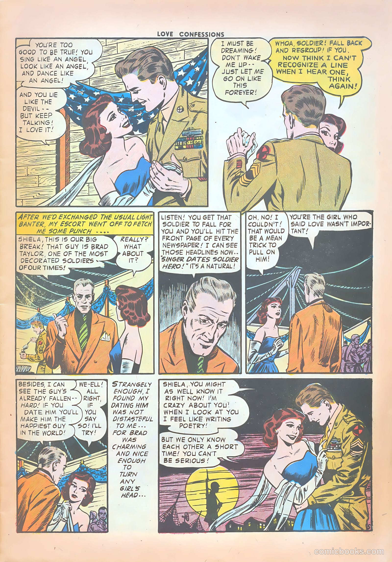 Love Confessions #51 (1956) — page 7 of 36
