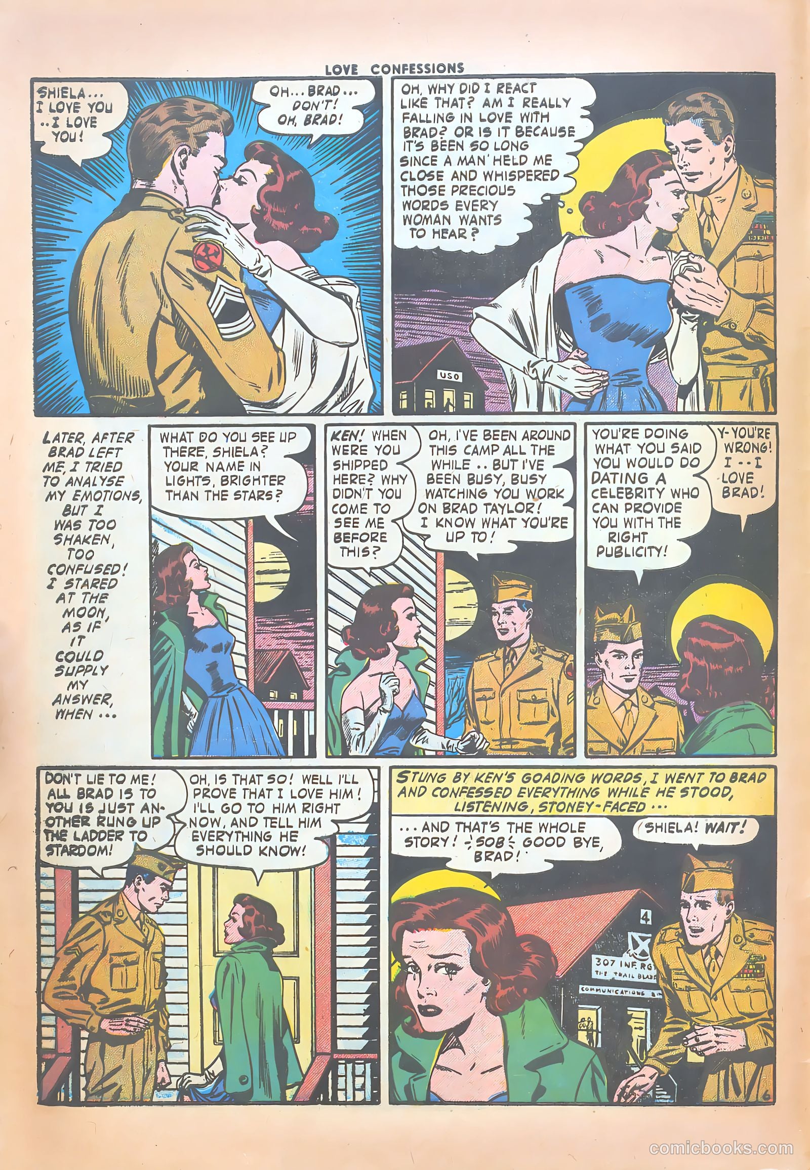 Love Confessions #51 (1956) — page 8 of 36