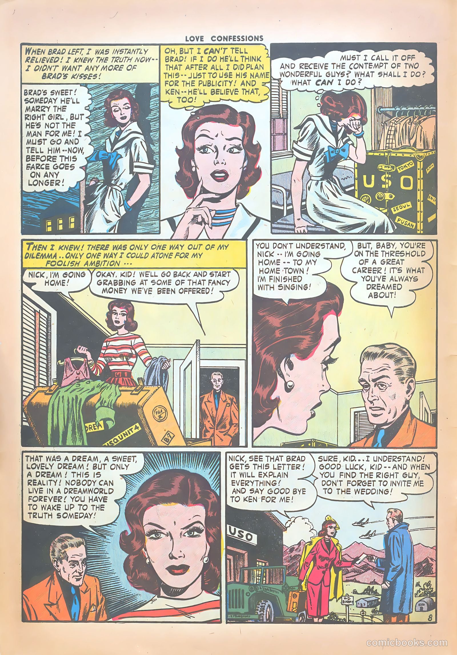 Love Confessions #51 (1956) — page 10 of 36