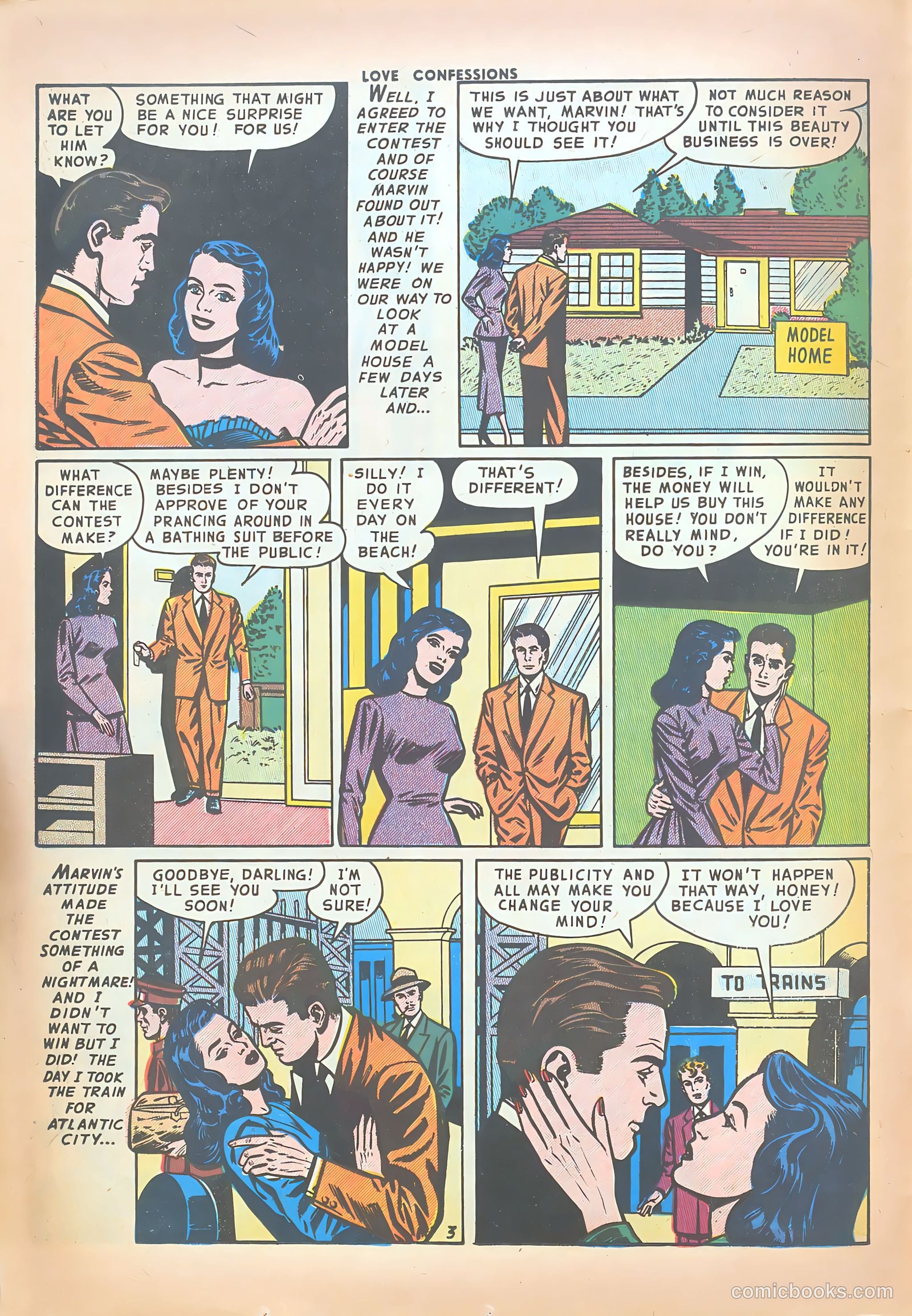 Love Confessions #51 (1956) — page 14 of 36