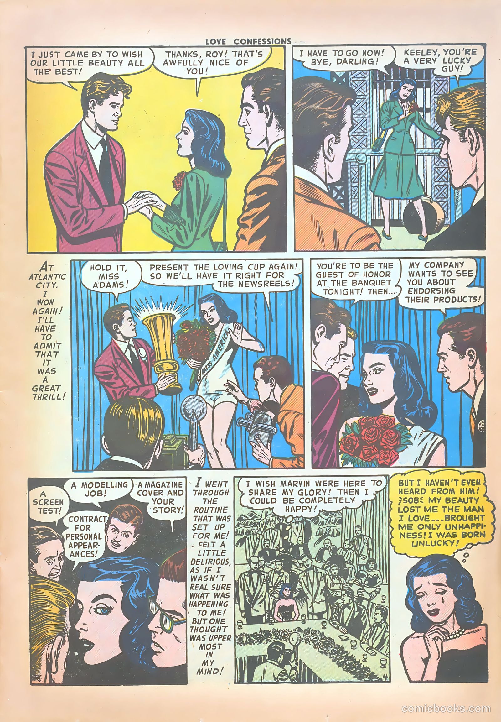 Love Confessions #51 (1956) — page 15 of 36