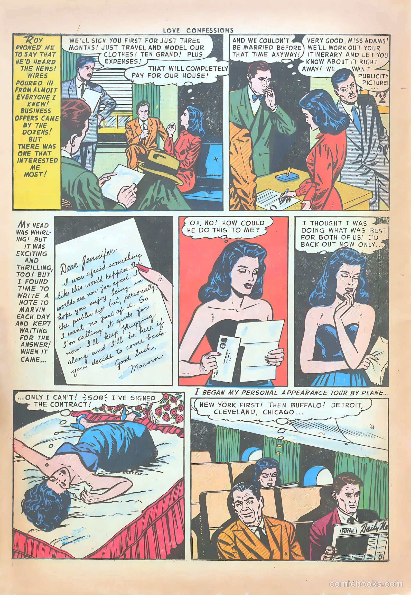 Love Confessions #51 (1956) — page 16 of 36