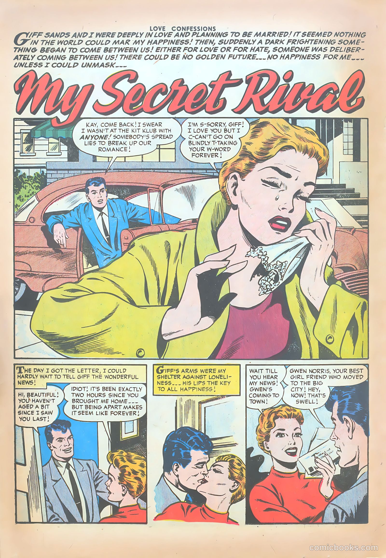 Love Confessions #51 (1956) — page 18 of 36