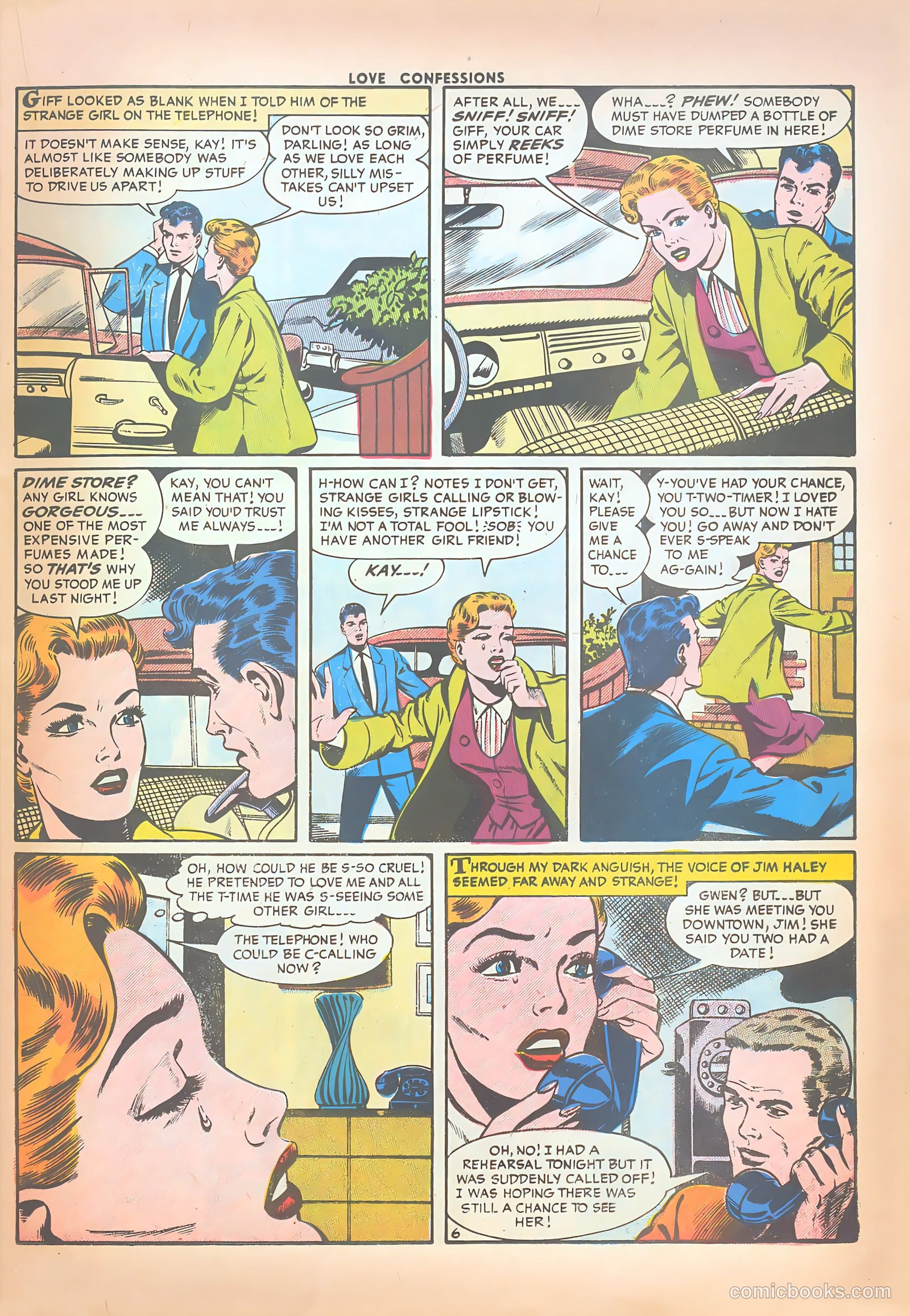 Love Confessions #51 (1956) — page 23 of 36