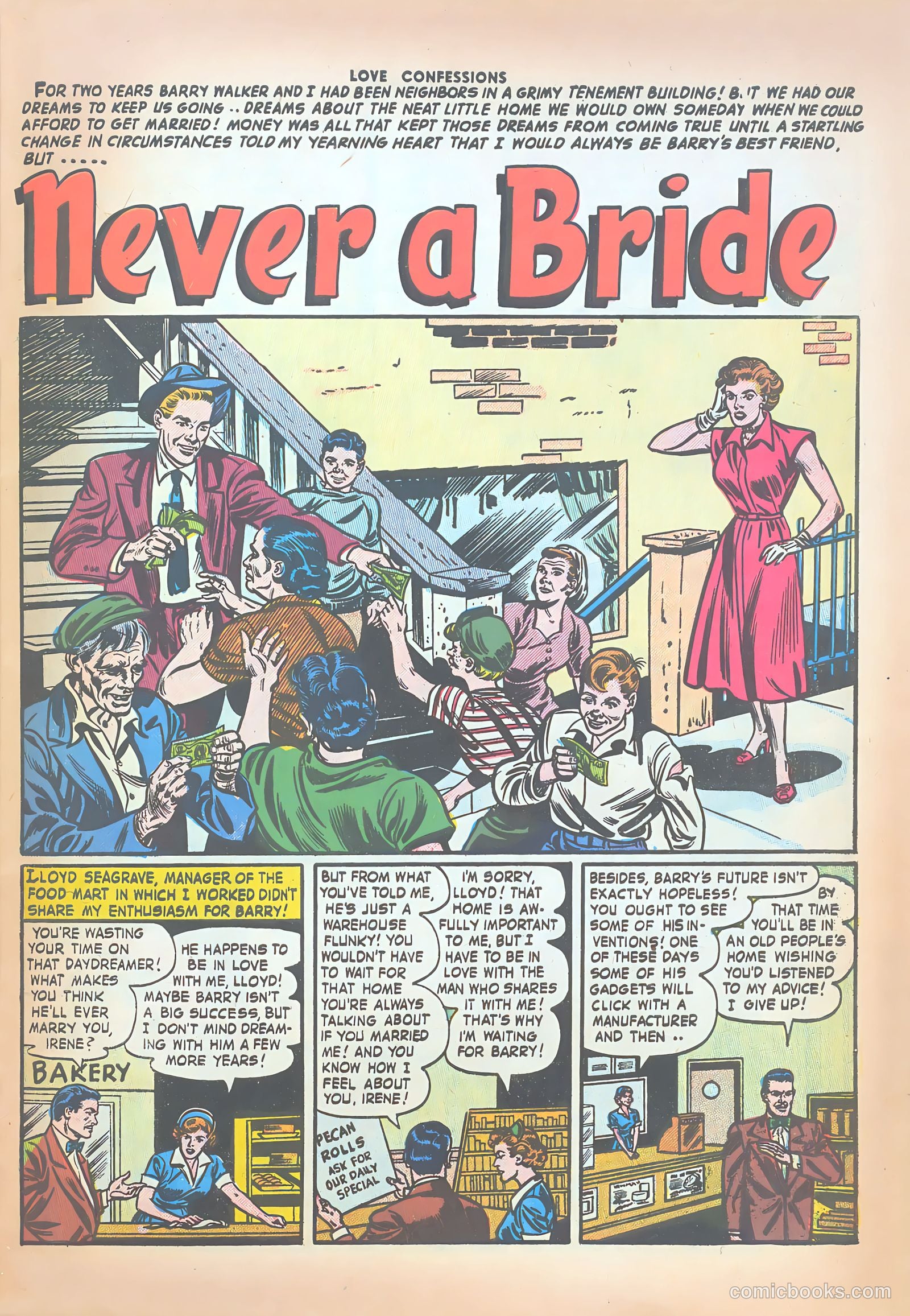 Love Confessions #51 (1956) — page 27 of 36