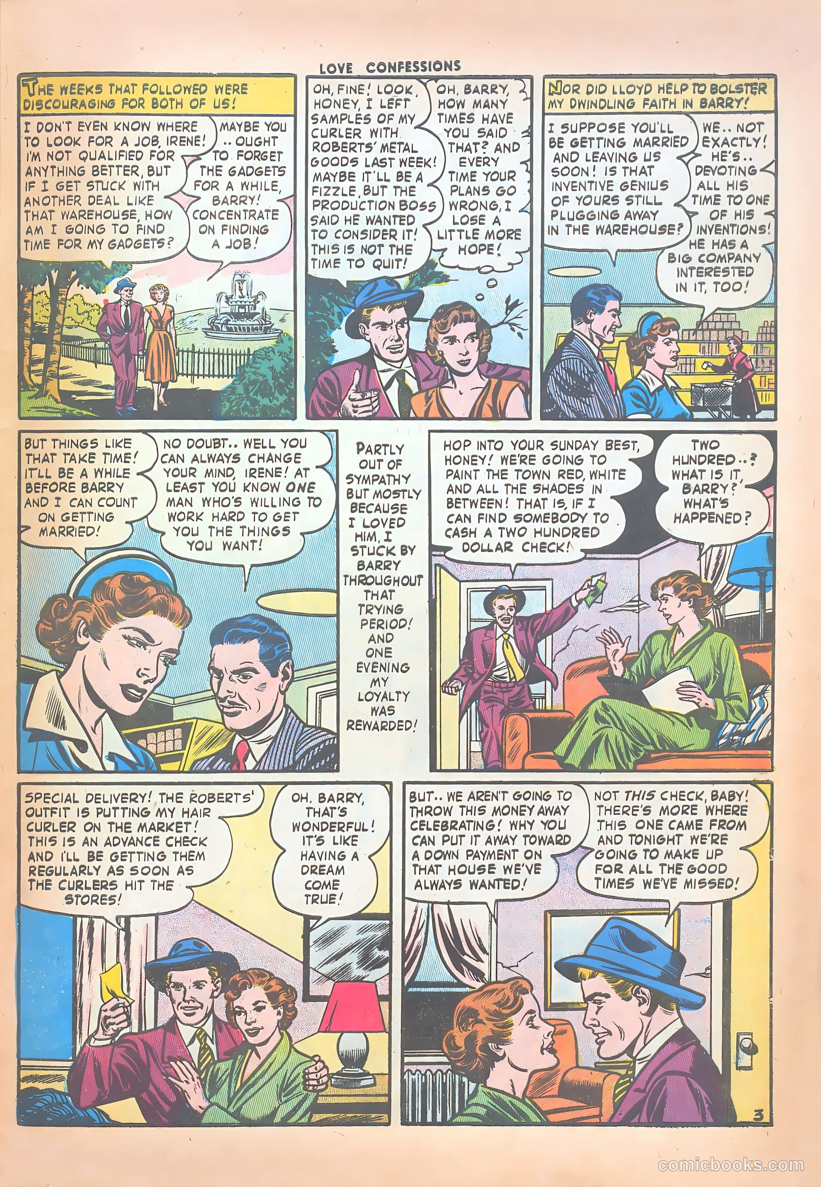 Love Confessions #51 (1956) — page 29 of 36