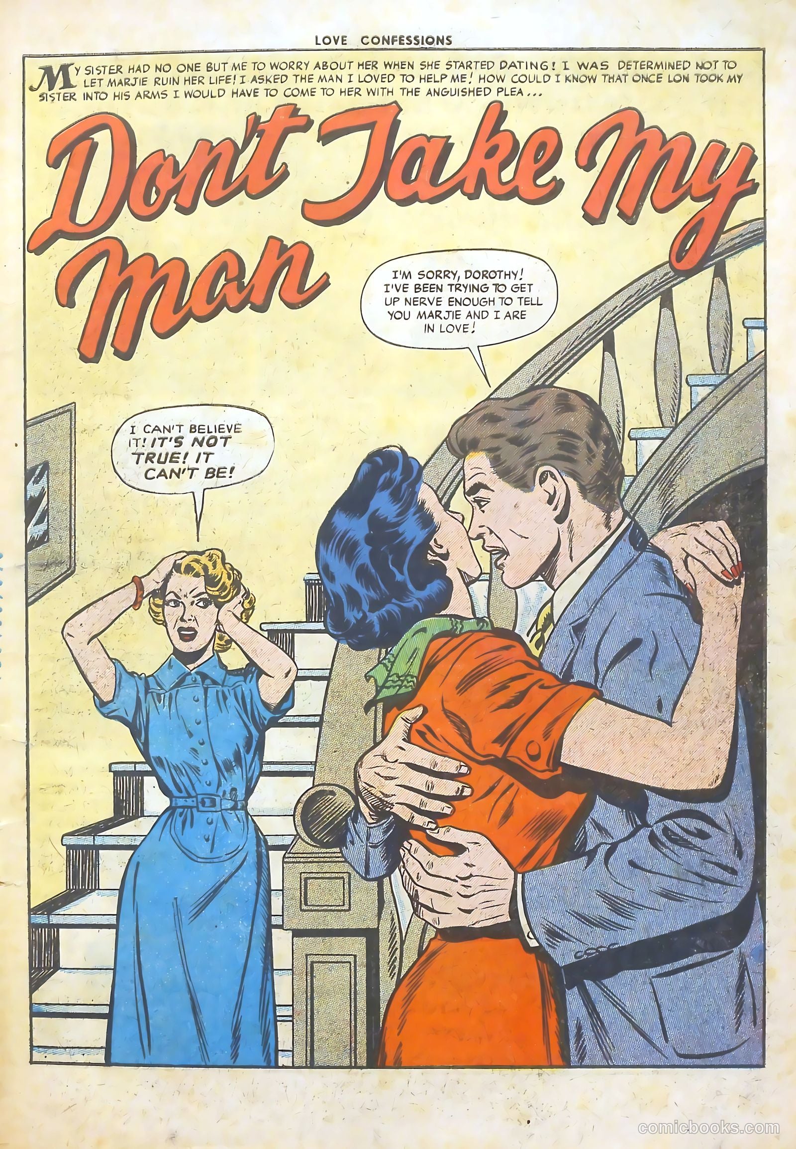 Love Confessions #52 (1956) — page 3 of 36