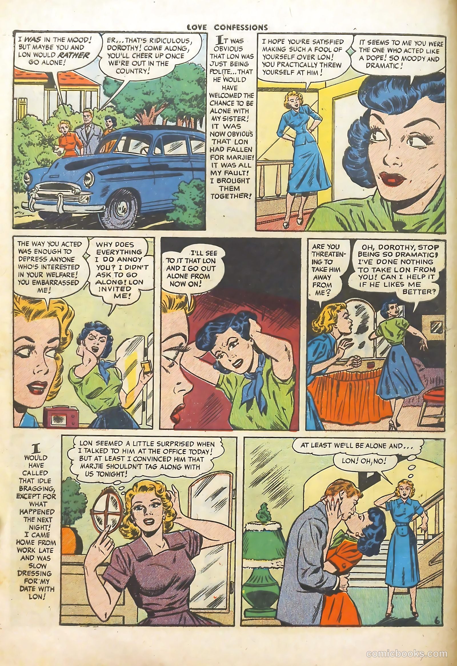 Love Confessions #52 (1956) — page 8 of 36