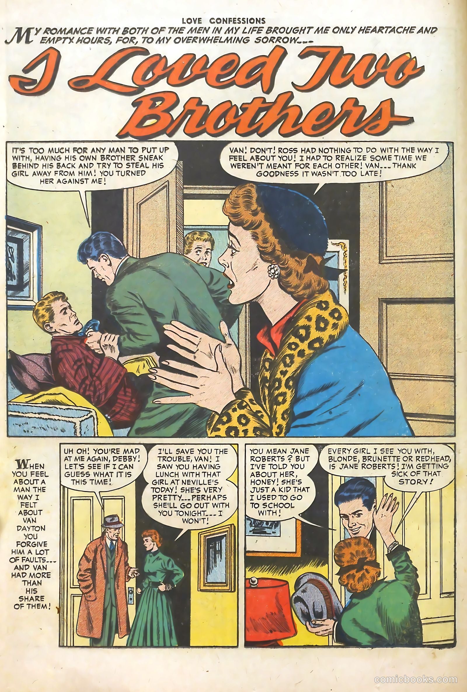 Love Confessions #52 (1956) — page 12 of 36