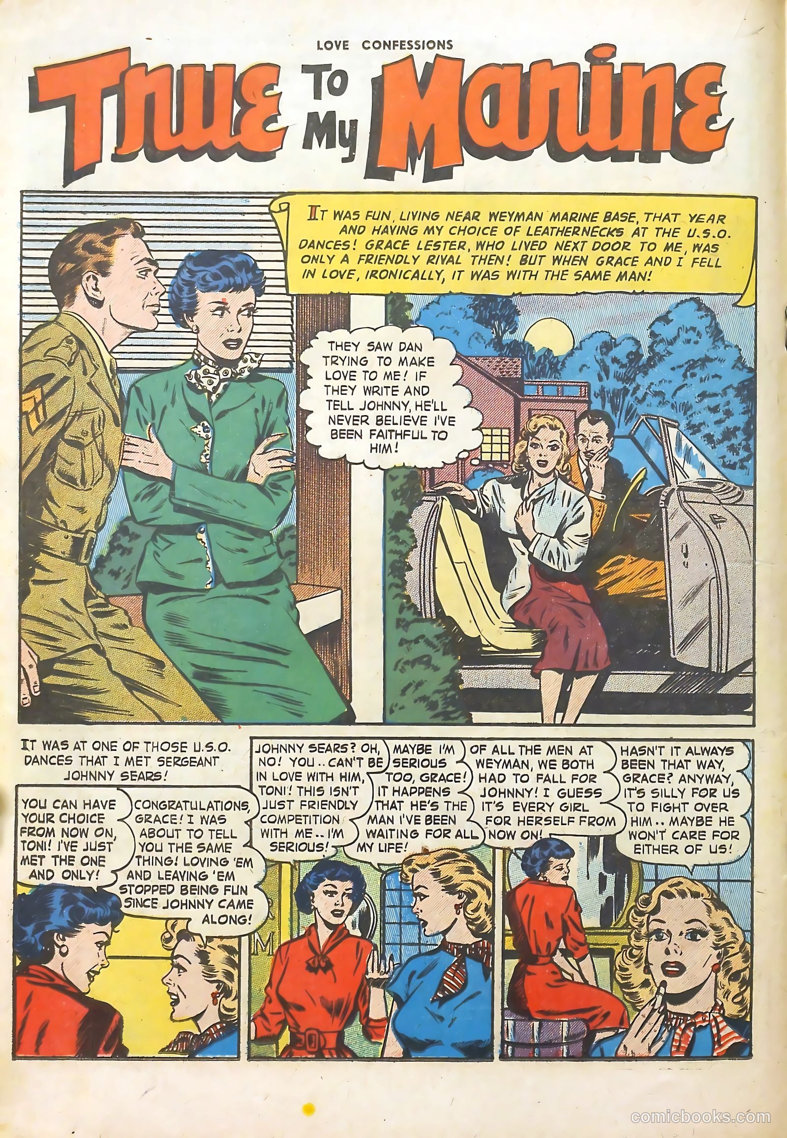 Love Confessions #52 (1956) — page 18 of 36
