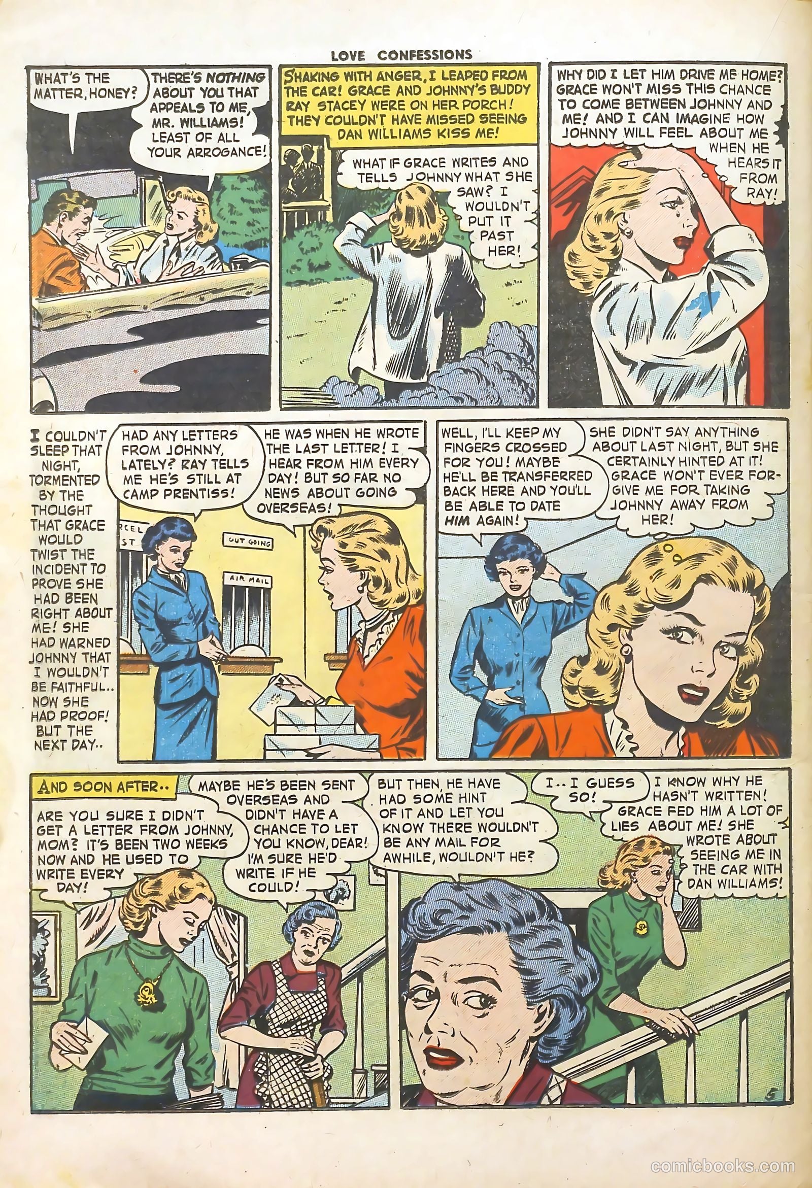 Love Confessions #52 (1956) — page 22 of 36