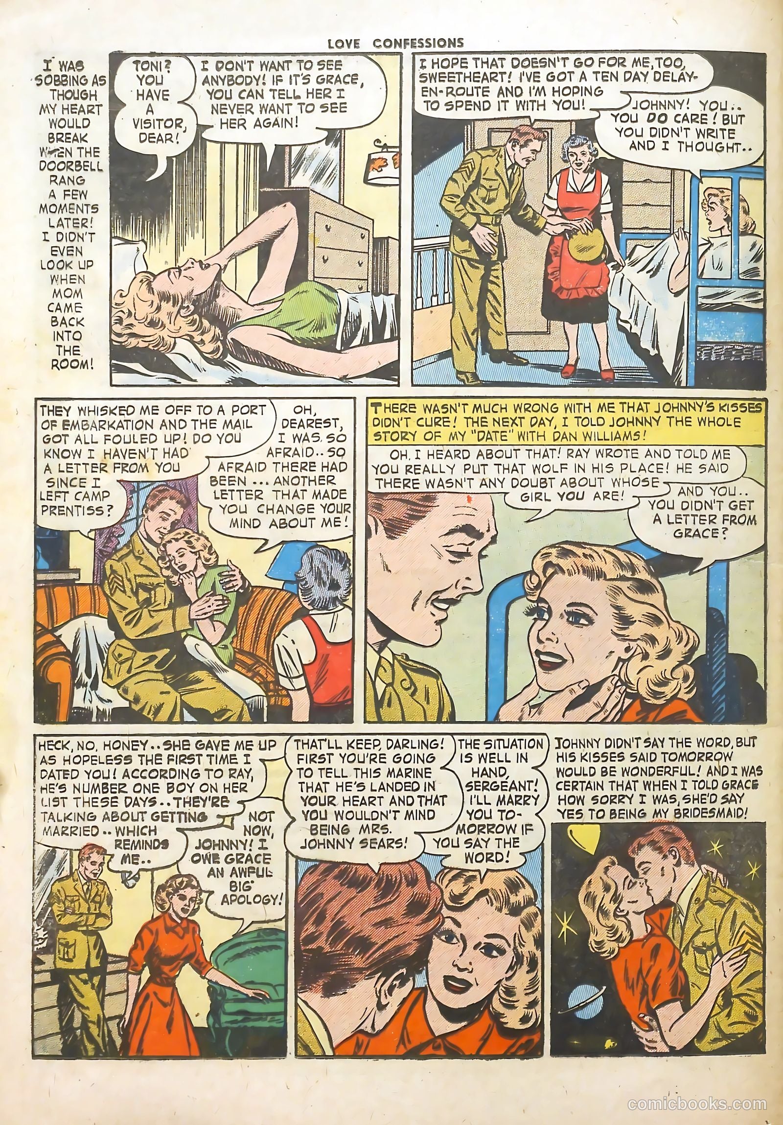 Love Confessions #52 (1956) — page 24 of 36